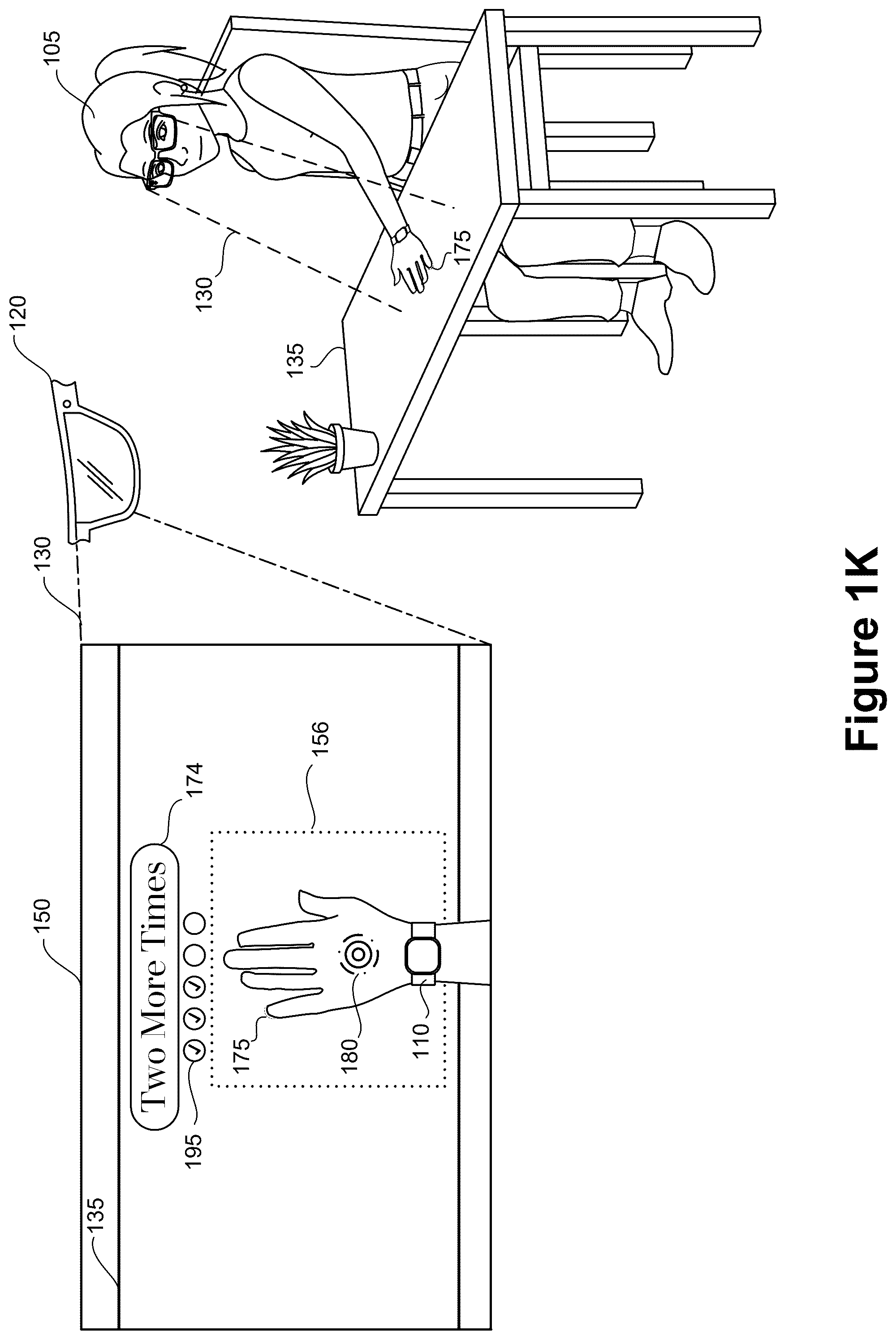Patent US12602115 Figure 11 – Systems and methods for guiding users to perform detectable biopotential-based gestures tied to specific motor units, and actionable feedback associated therewith