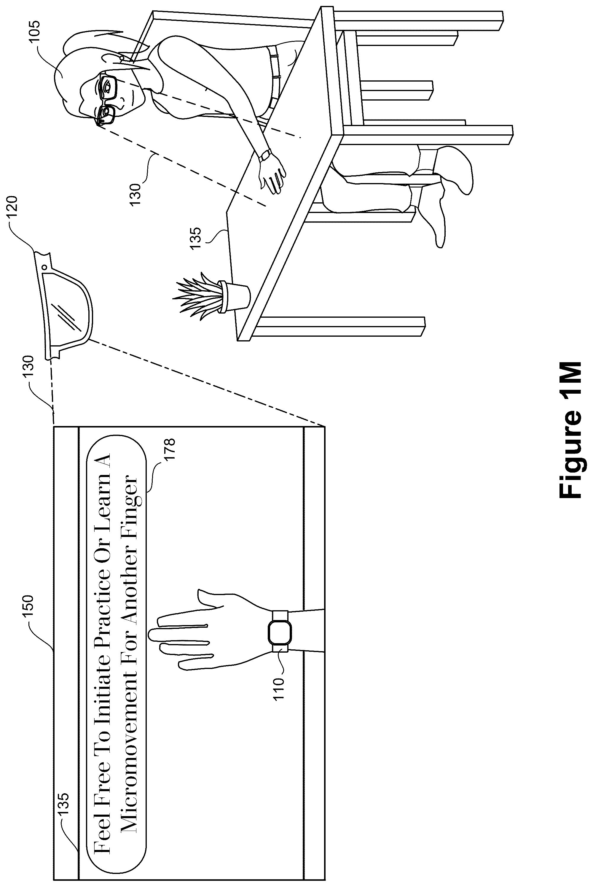 Patent US12602115 Figure 13 – Systems and methods for guiding users to perform detectable biopotential-based gestures tied to specific motor units, and actionable feedback associated therewith