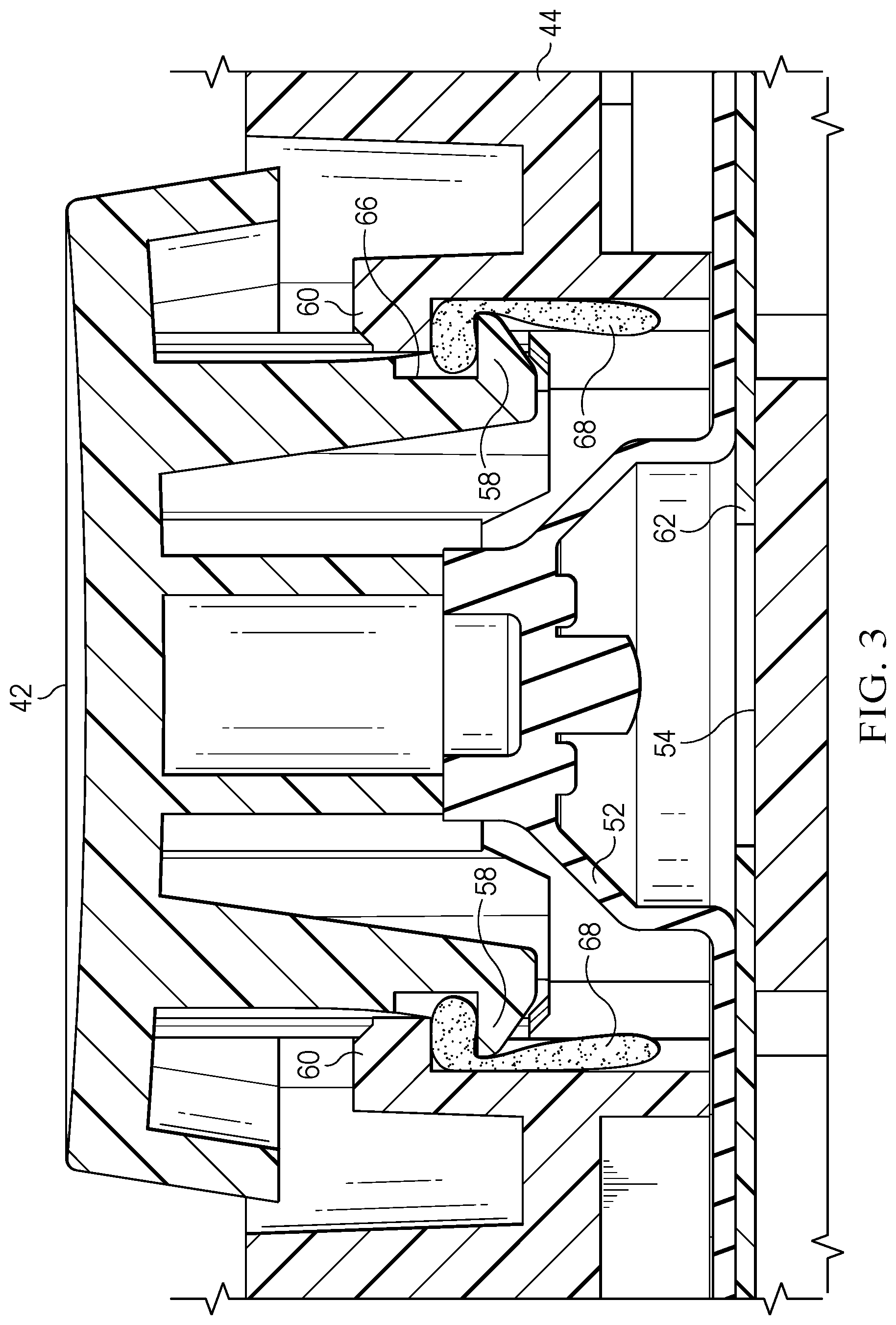 Patent US12602116 Figure 3 – Low acoustic mouse scroll wheel