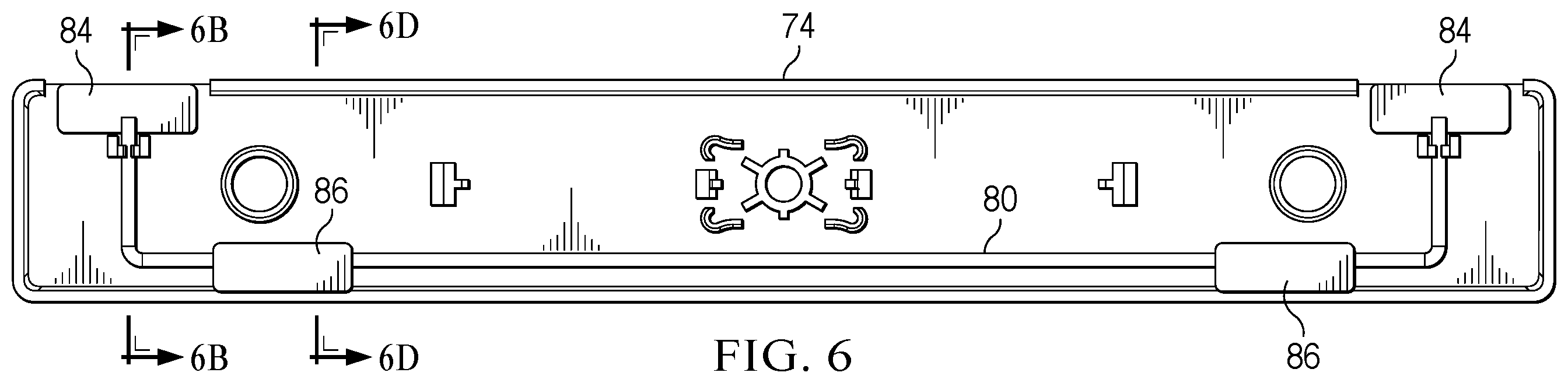 Patent US12602116 Figure 6 – Low acoustic mouse scroll wheel