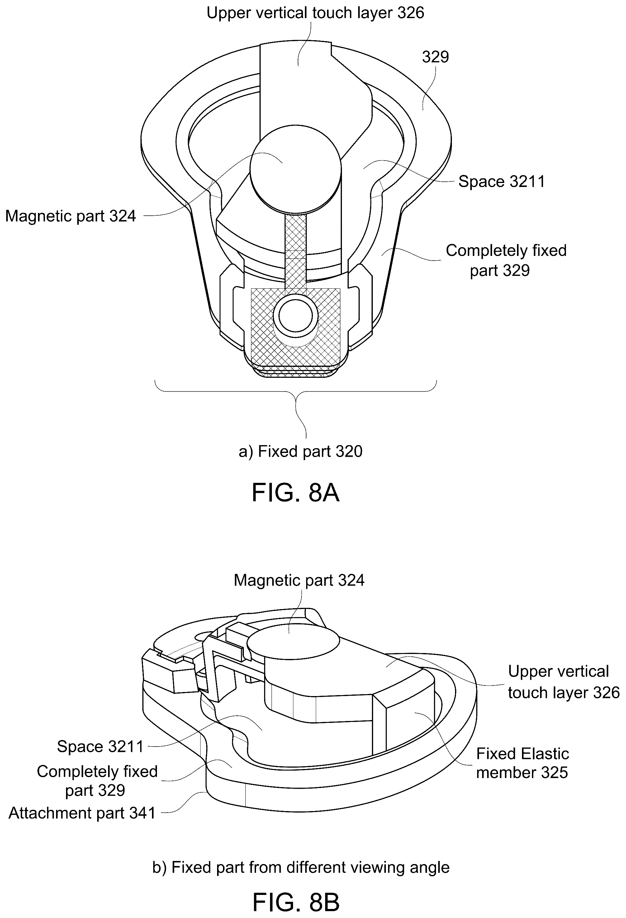 Patent US12602117 Figure 10 – Touch joystick