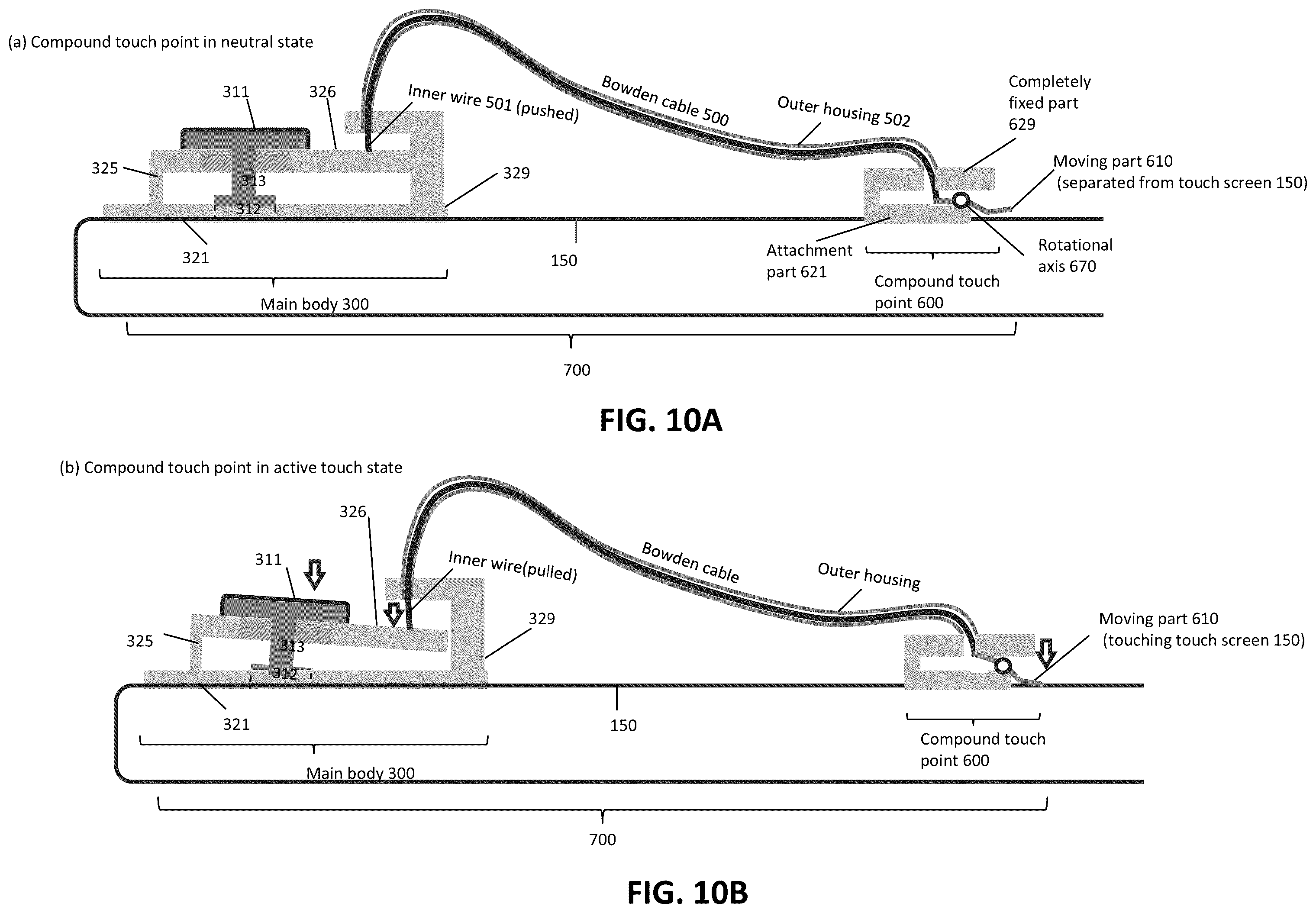 Patent US12602117 Figure 13 – Touch joystick