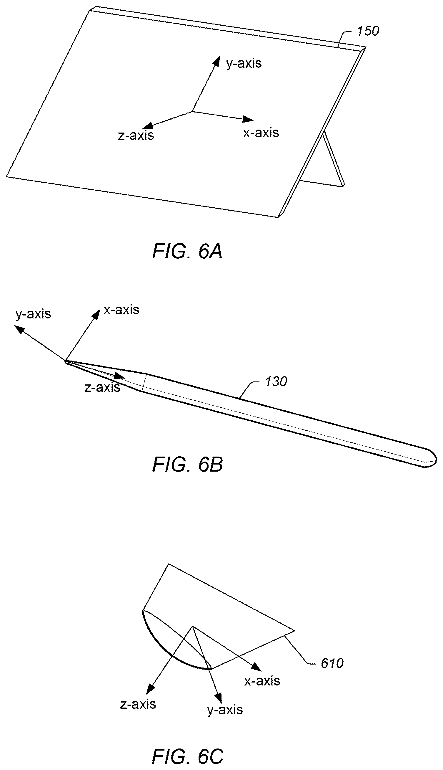 Patent US12602118 Figure 9 – Six-degree of freedom pose estimation of a stylus