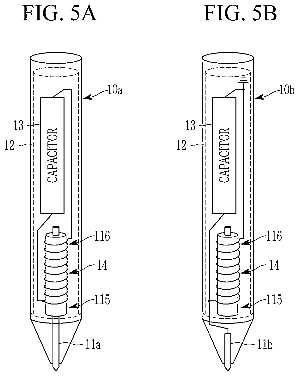 Patent US12602121 Figure 8 – Touch device for passive resonant stylus, driving method for the same and touch system