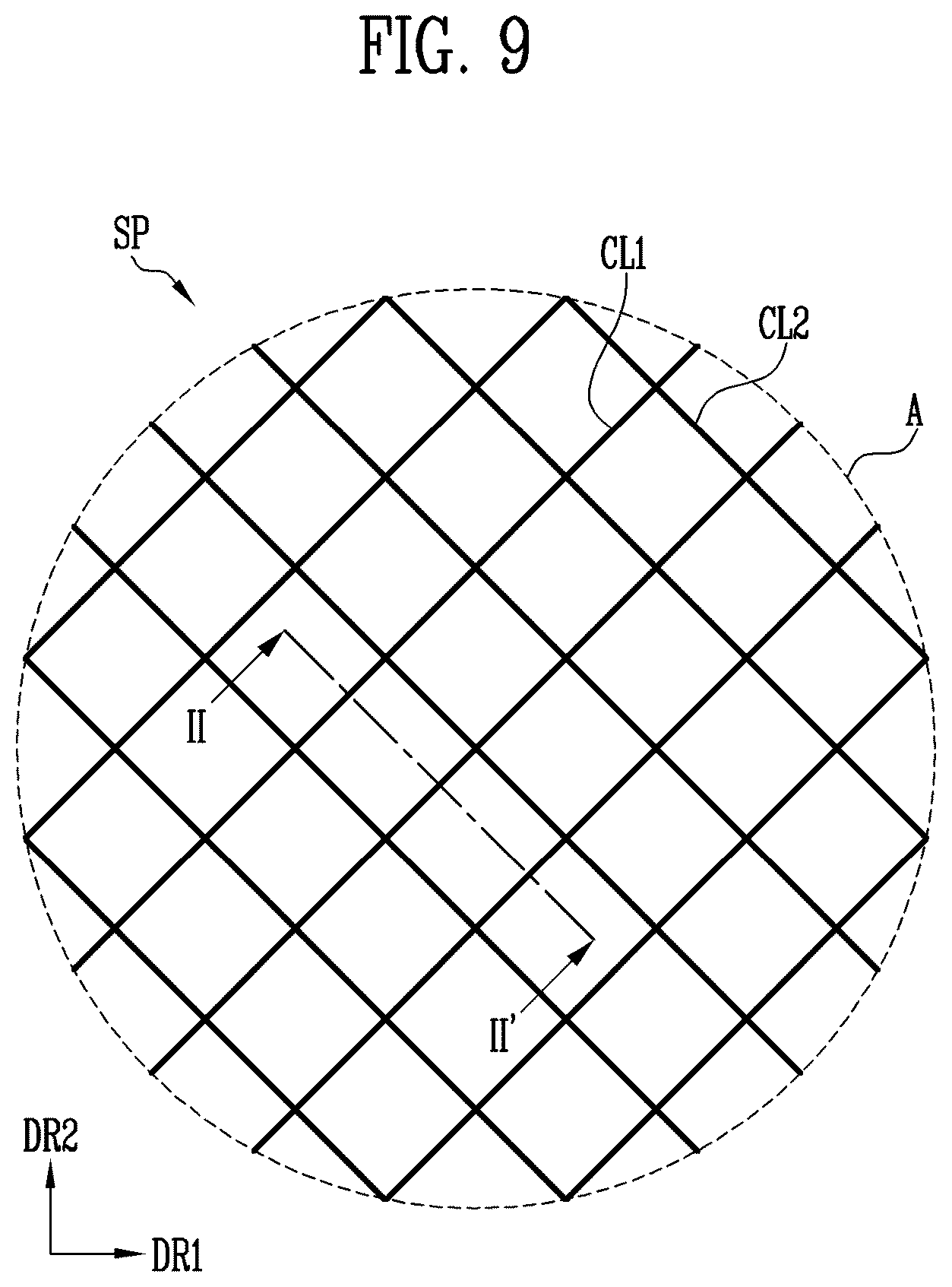Patent US12602124 Figure 7 – Display device including a touch sensor and manufacturing method thereof