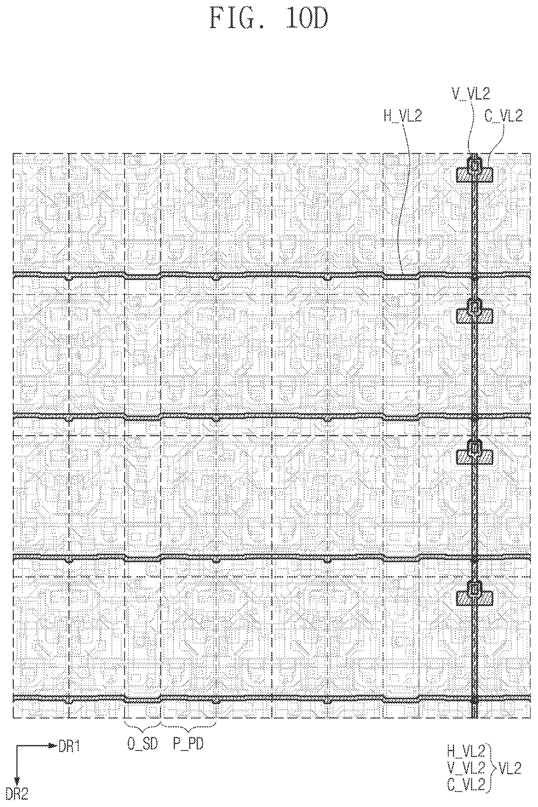 Patent US12602128 Figure 15 – Display device having pixel drive circuits and sensor drive circuits