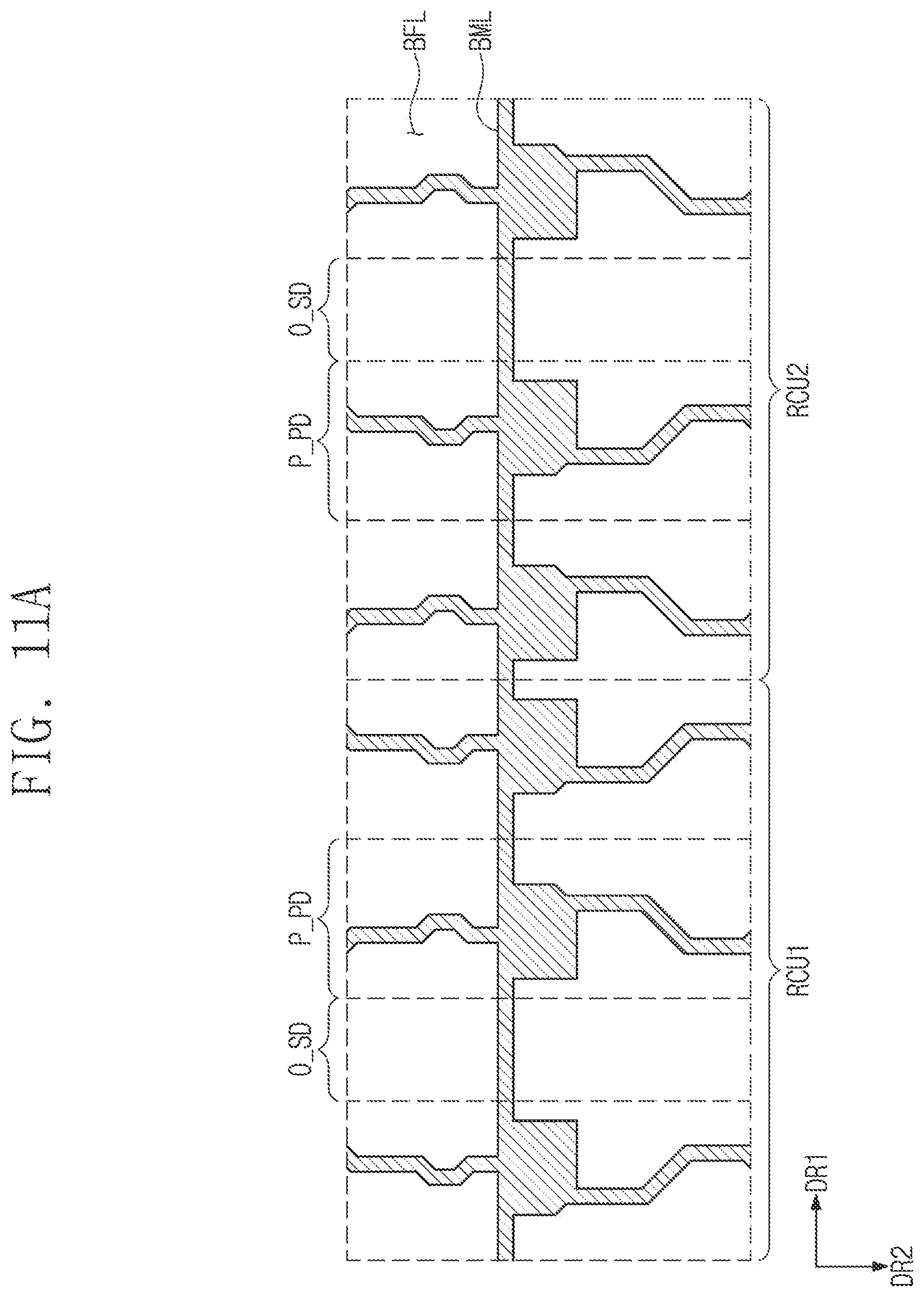 Patent US12602128 Figure 16 – Display device having pixel drive circuits and sensor drive circuits