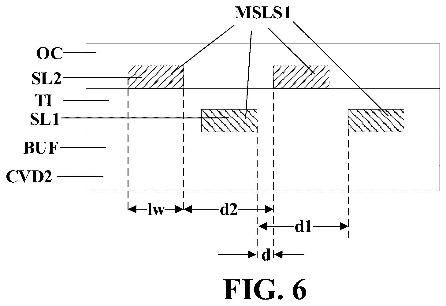Patent US12602129 Figure 9 – Touch control structure and display apparatus with touch signal lines with double-layer region in a corner area
