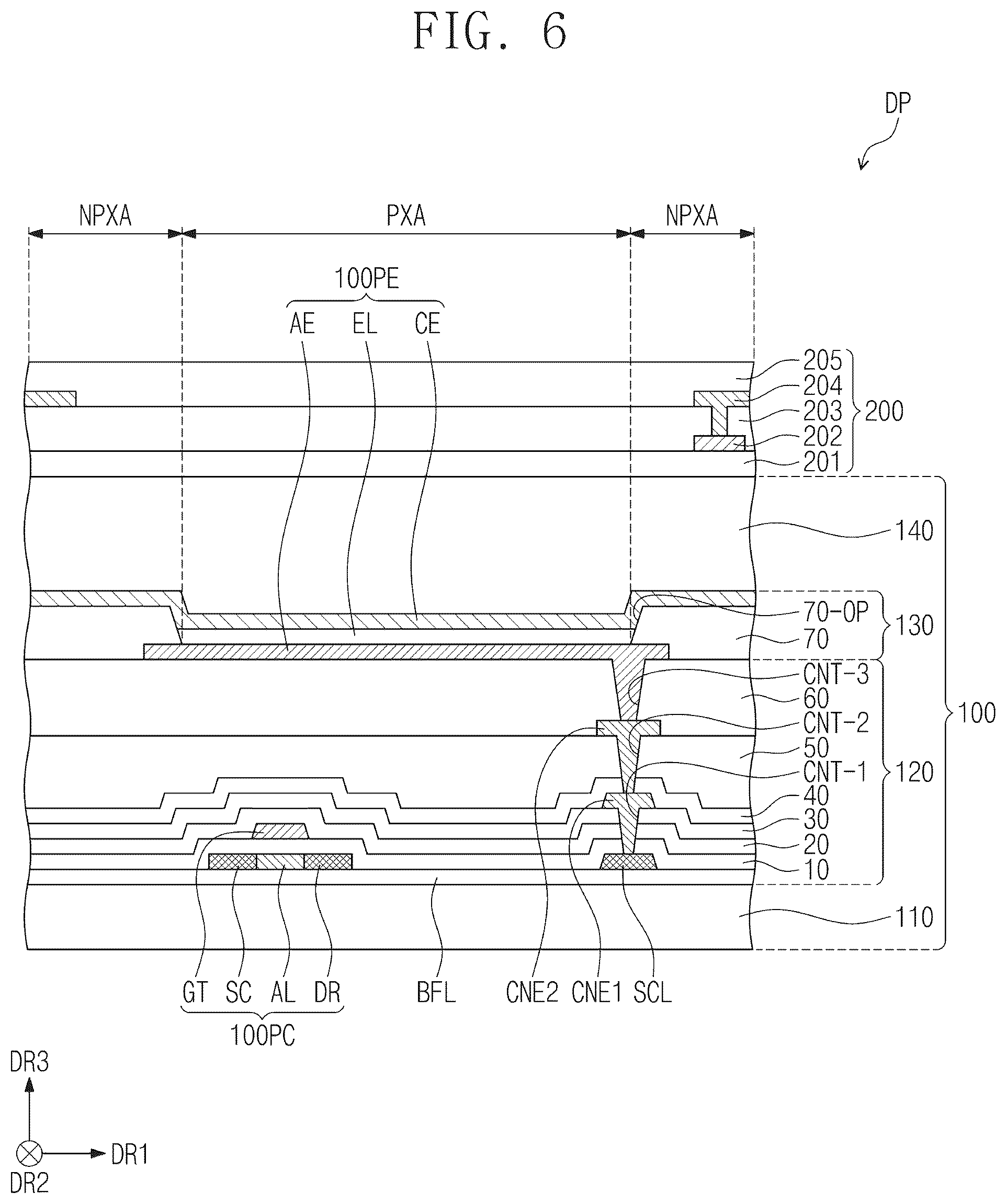 Patent US12602130 Figure 6 – Electronic device