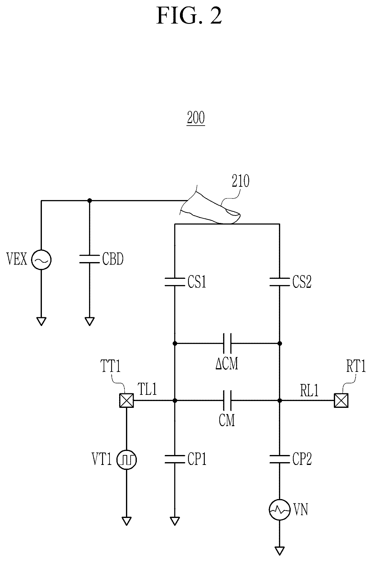 Patent US12602133 Figure 2 – Touch driver, touch device, and display device including the same