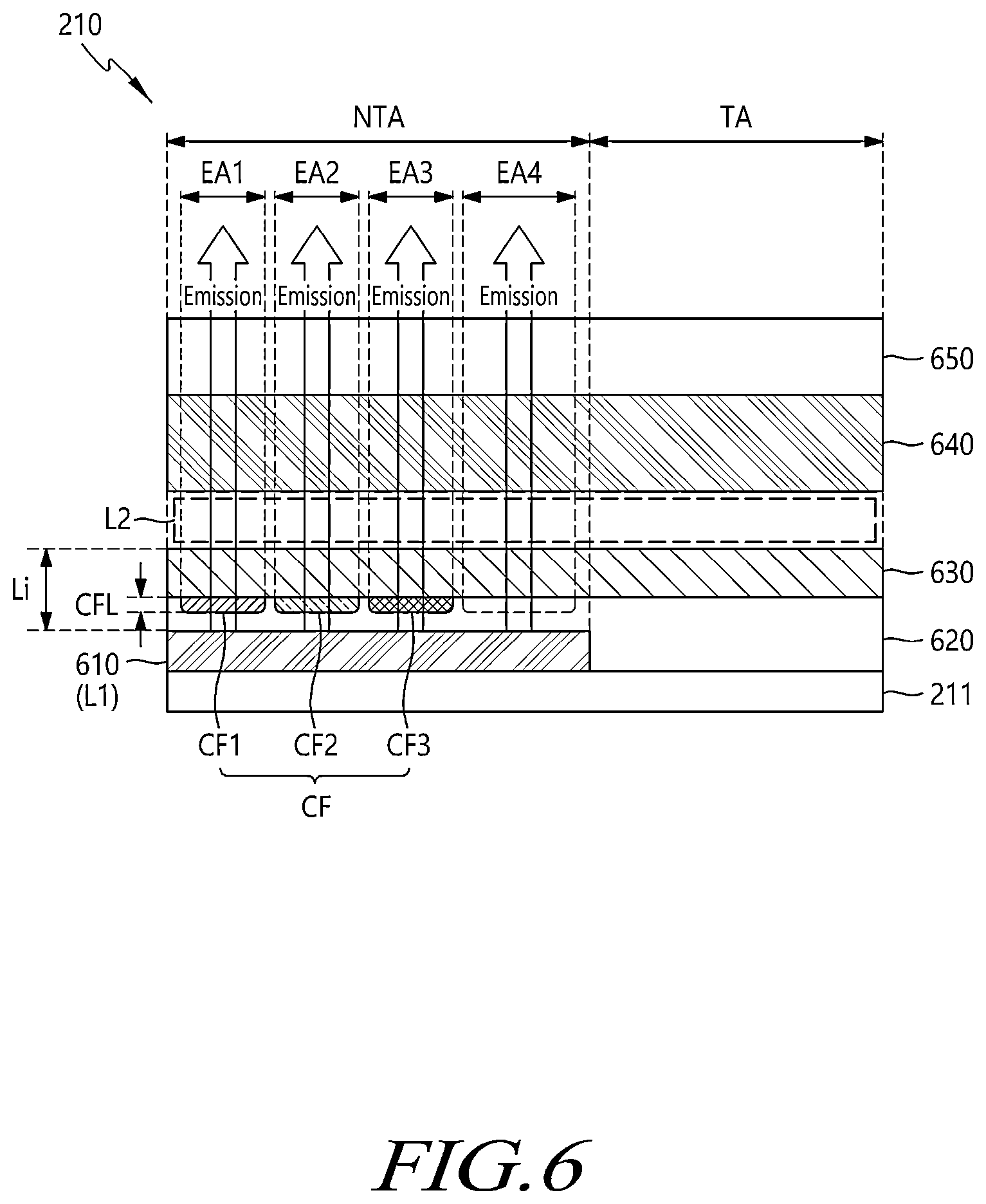 Patent US12602135 Figure 7 – Display device and pen touch system