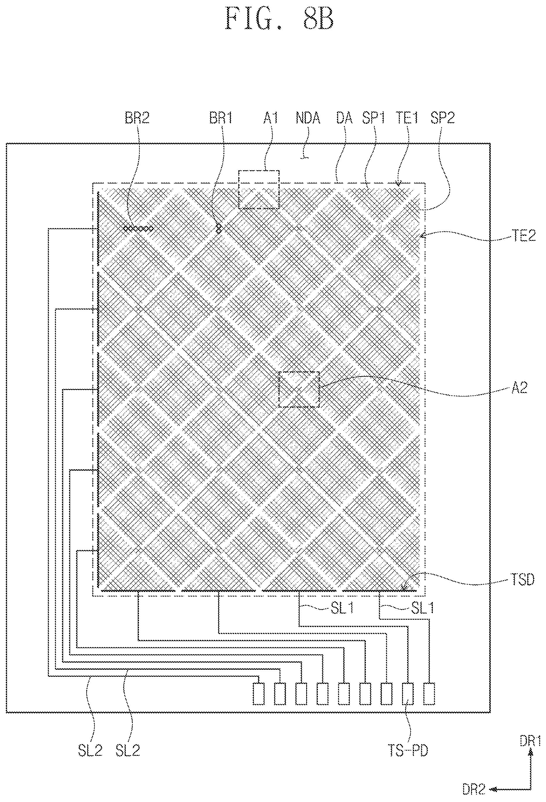 Patent US12602136 Figure 16 – Display device