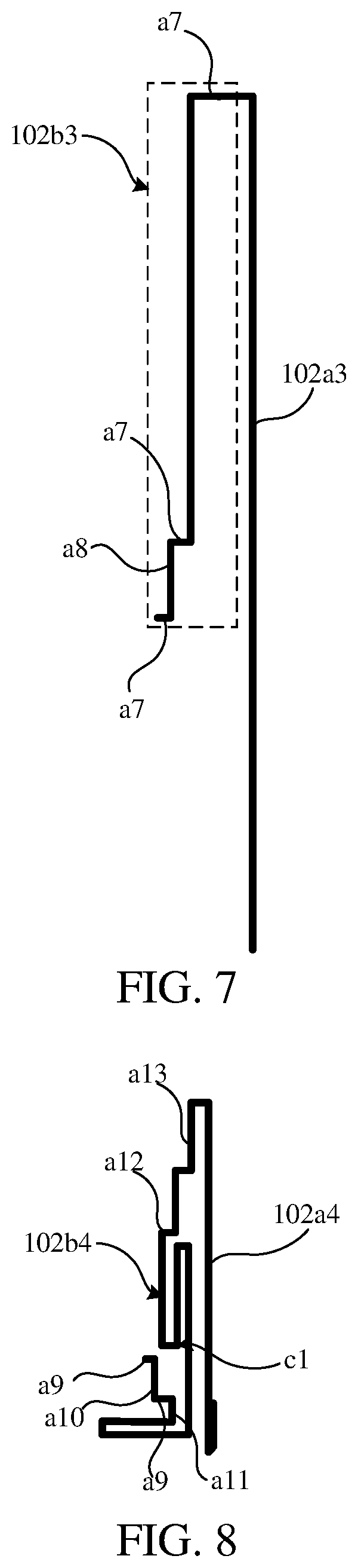 Patent US12602137 Figure 5 – Touch display panel