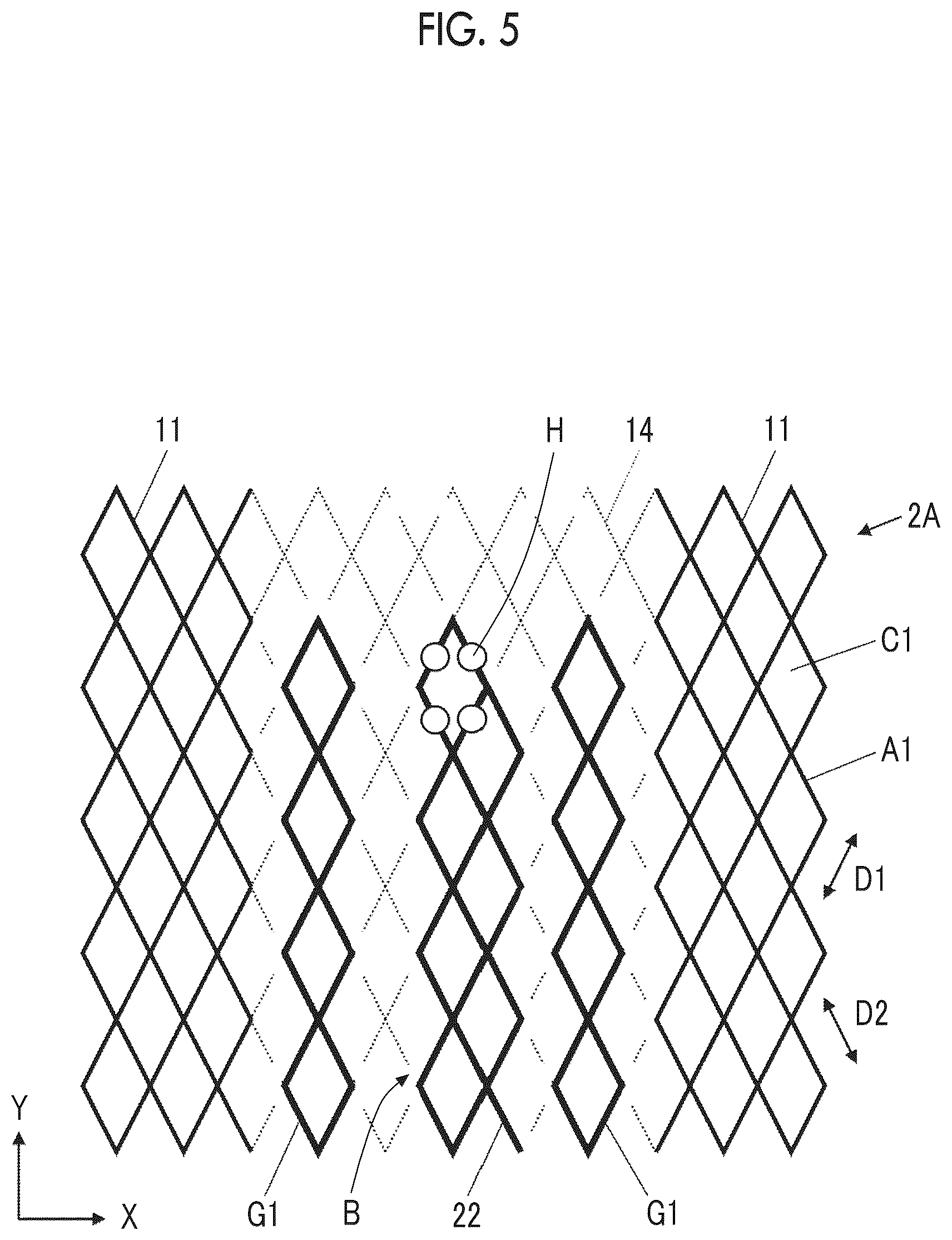 Patent US12602138 Figure 3 – Touch panel
