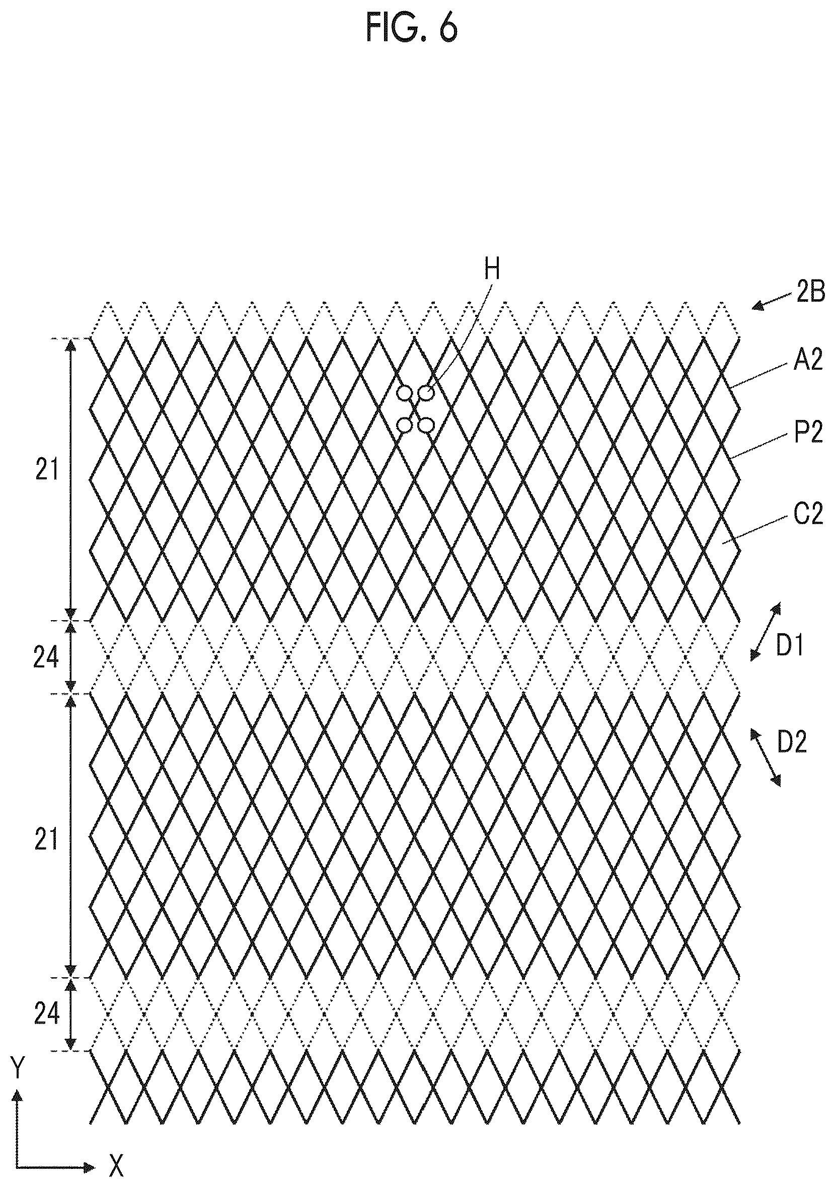 Patent US12602138 Figure 4 – Touch panel