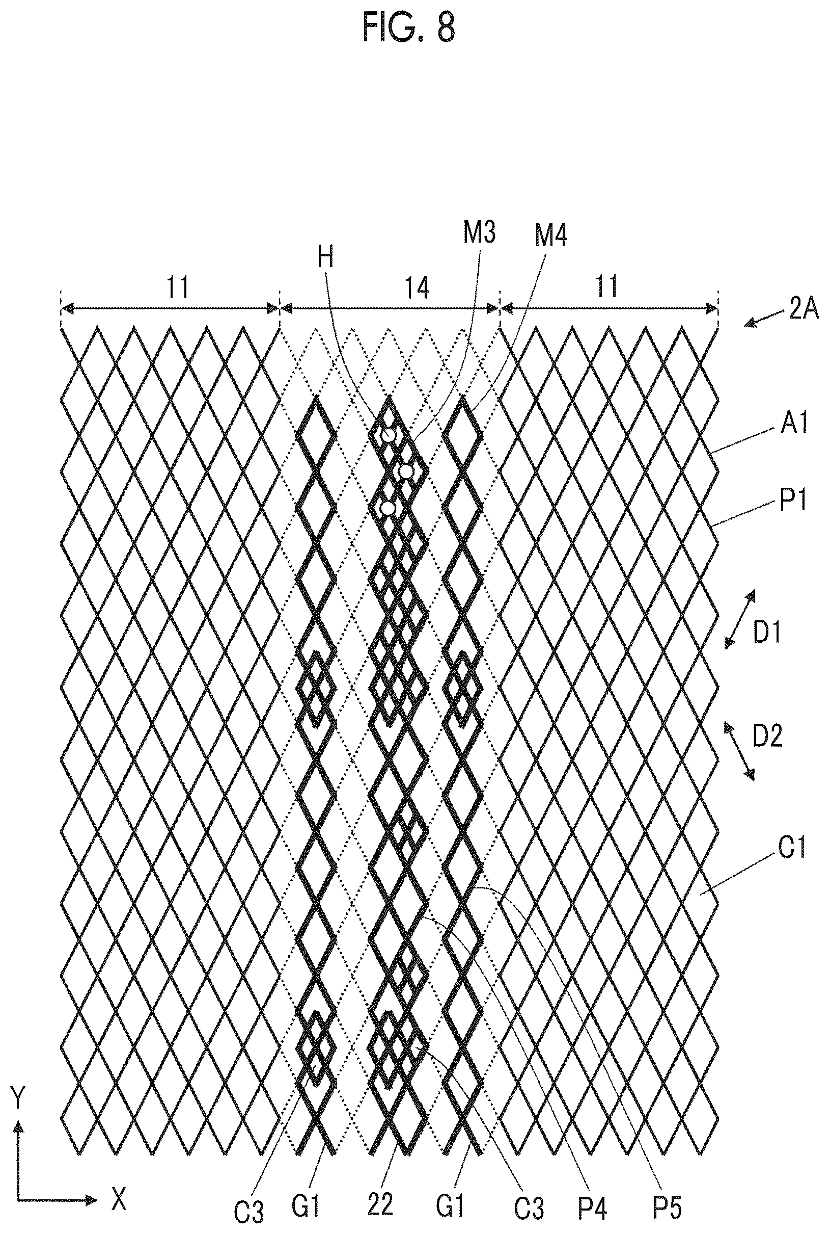Patent US12602138 Figure 6 – Touch panel