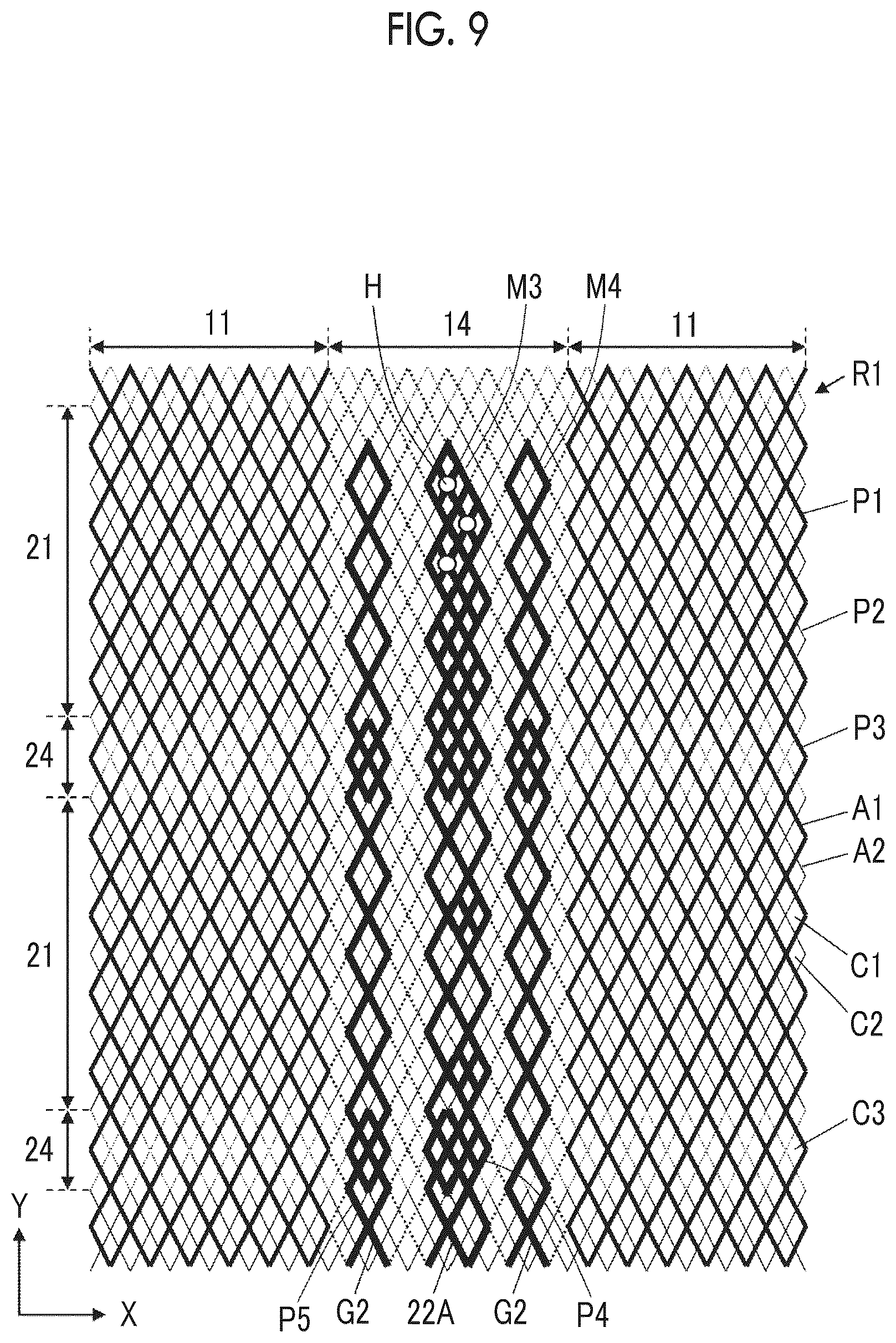 Patent US12602138 Figure 7 – Touch panel