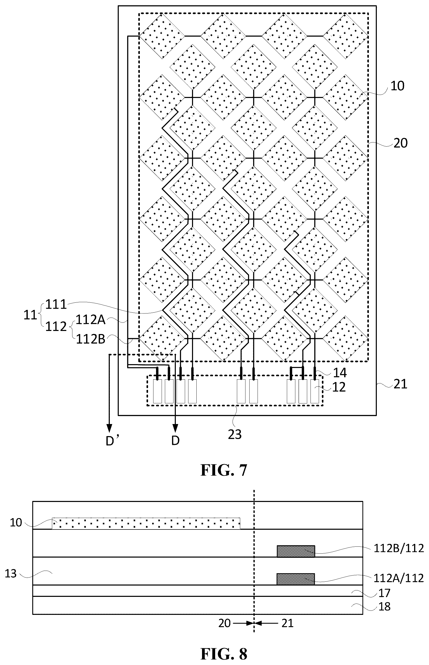 Patent US12602139 Figure 6 – Display panel and display device