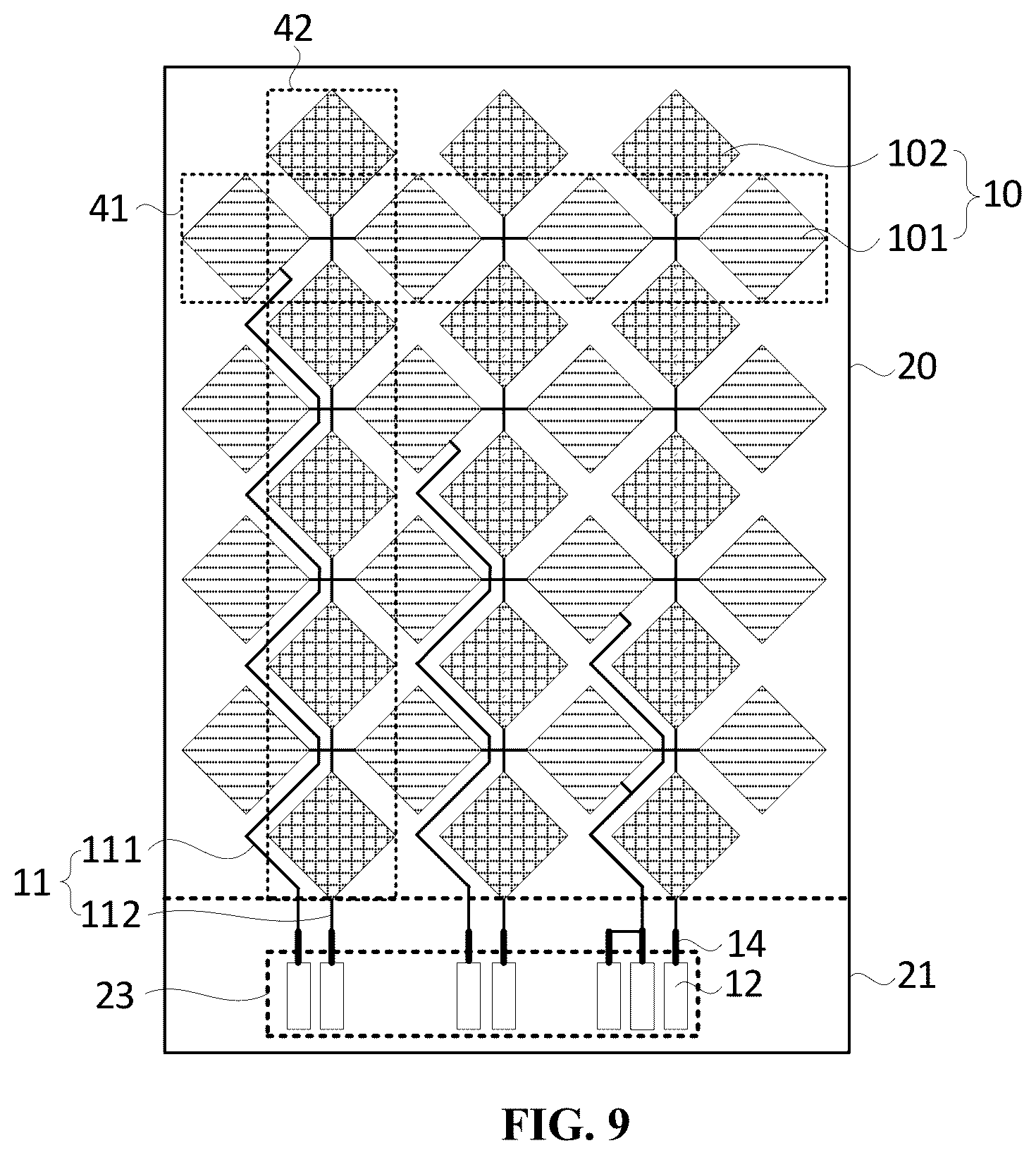 Patent US12602139 Figure 7 – Display panel and display device