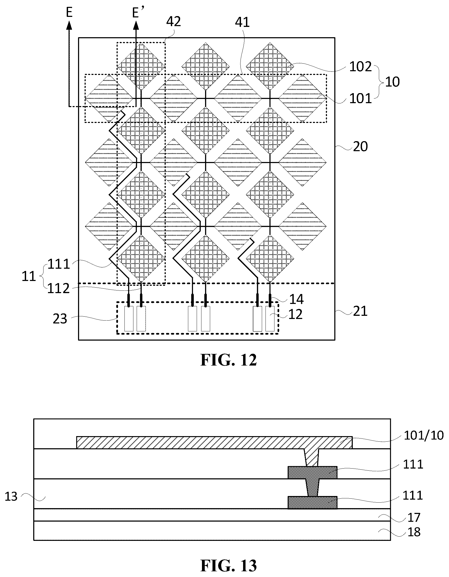 Patent US12602139 Figure 10 – Display panel and display device