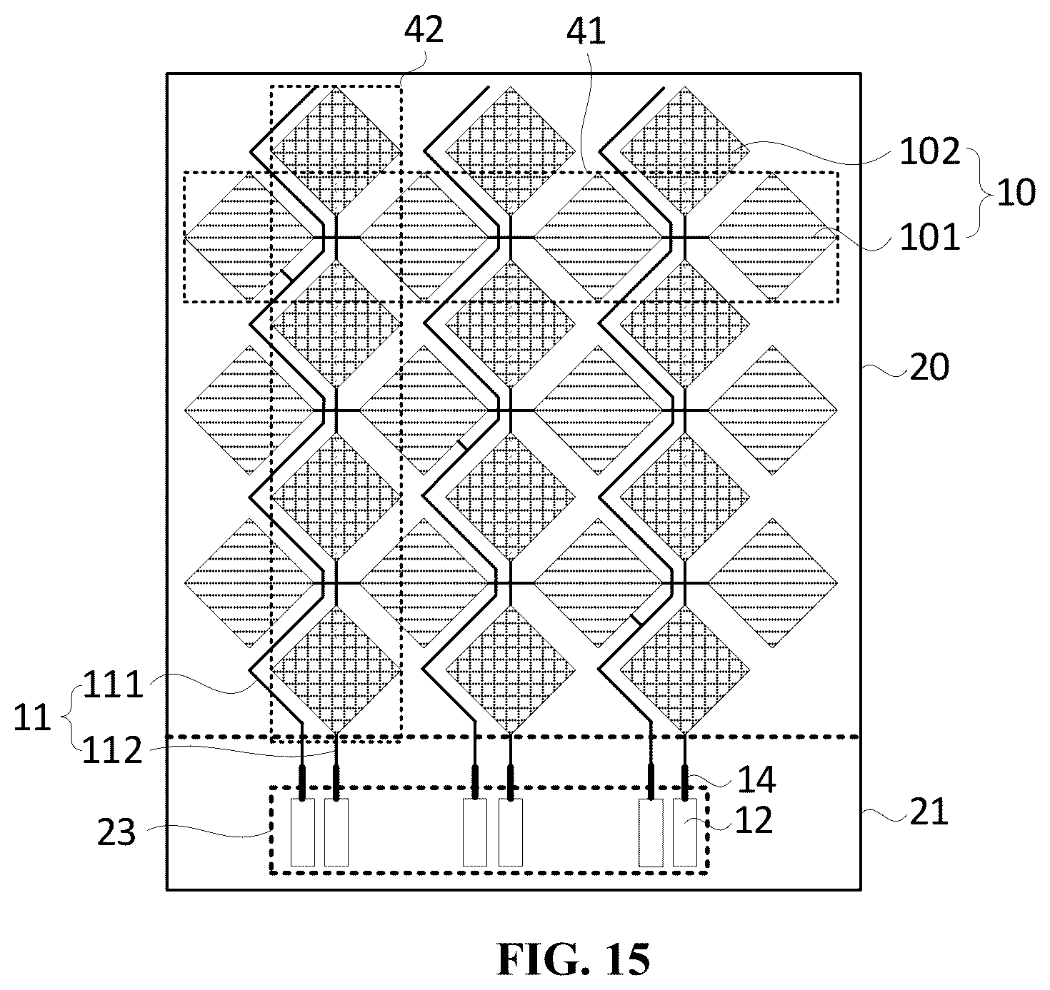 Patent US12602139 Figure 12 – Display panel and display device