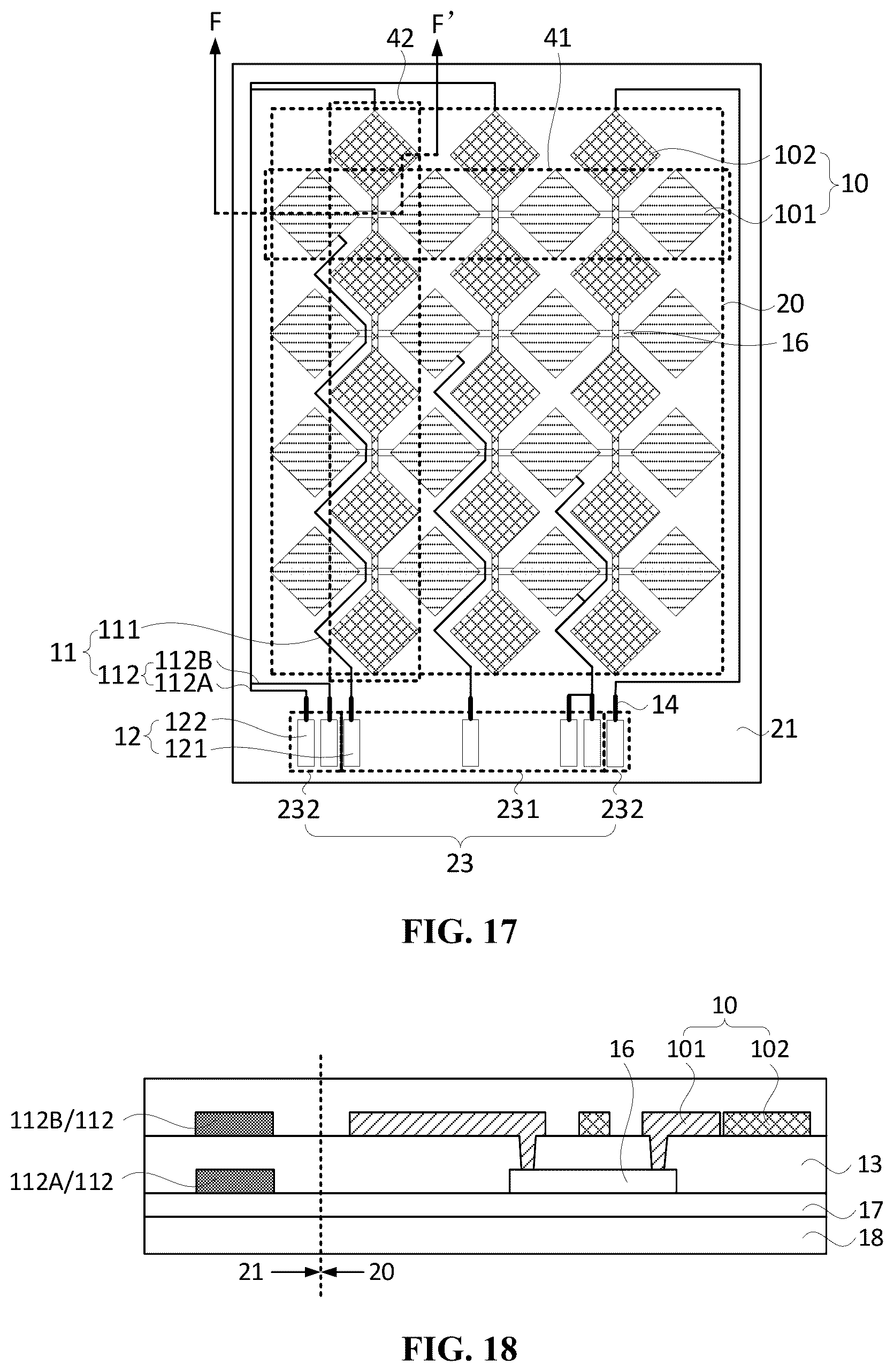 Patent US12602139 Figure 14 – Display panel and display device