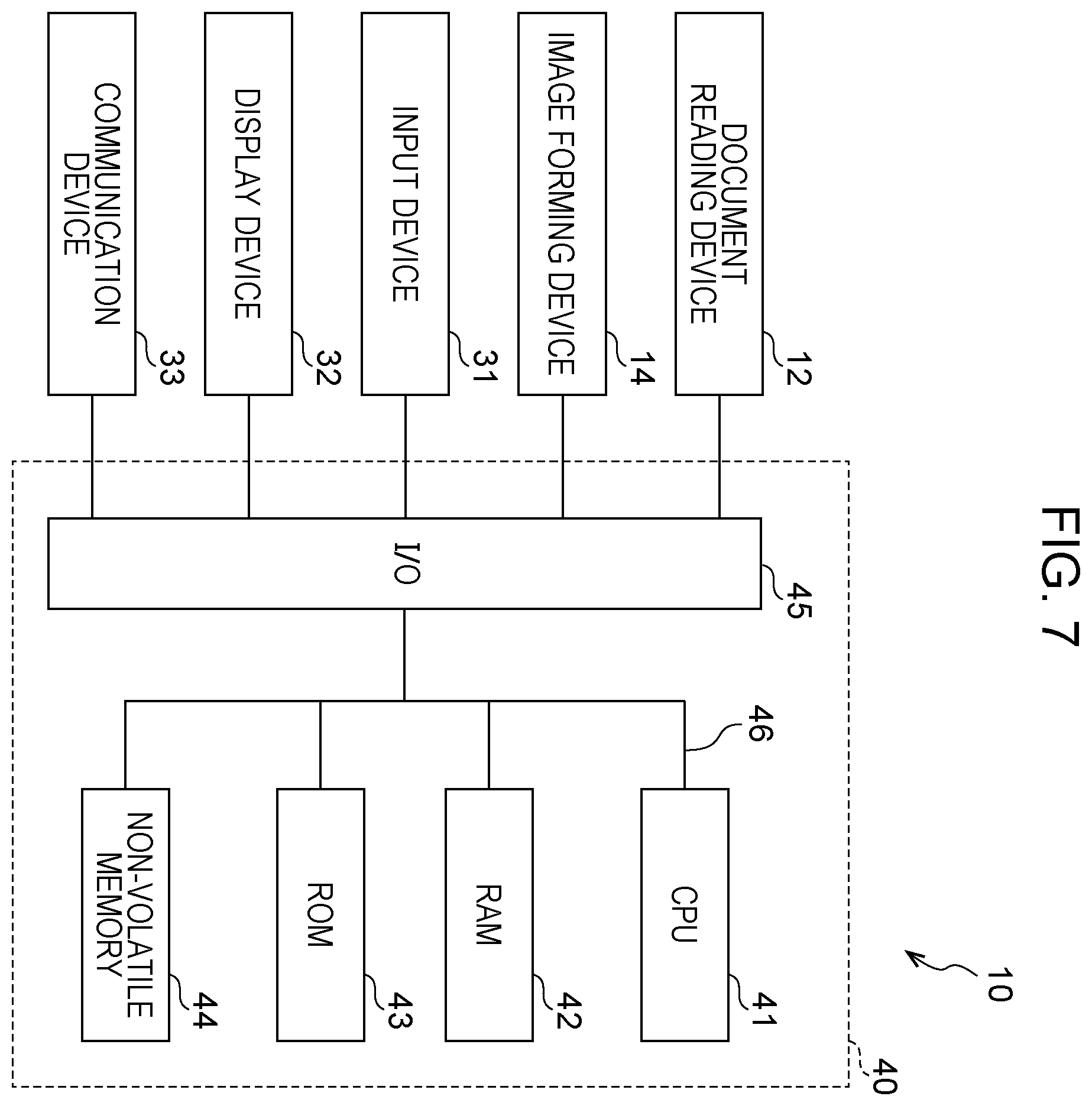 Patent US12602141 Figure 7 – Information processing apparatus information processing method, and non-transitory computer readable medium