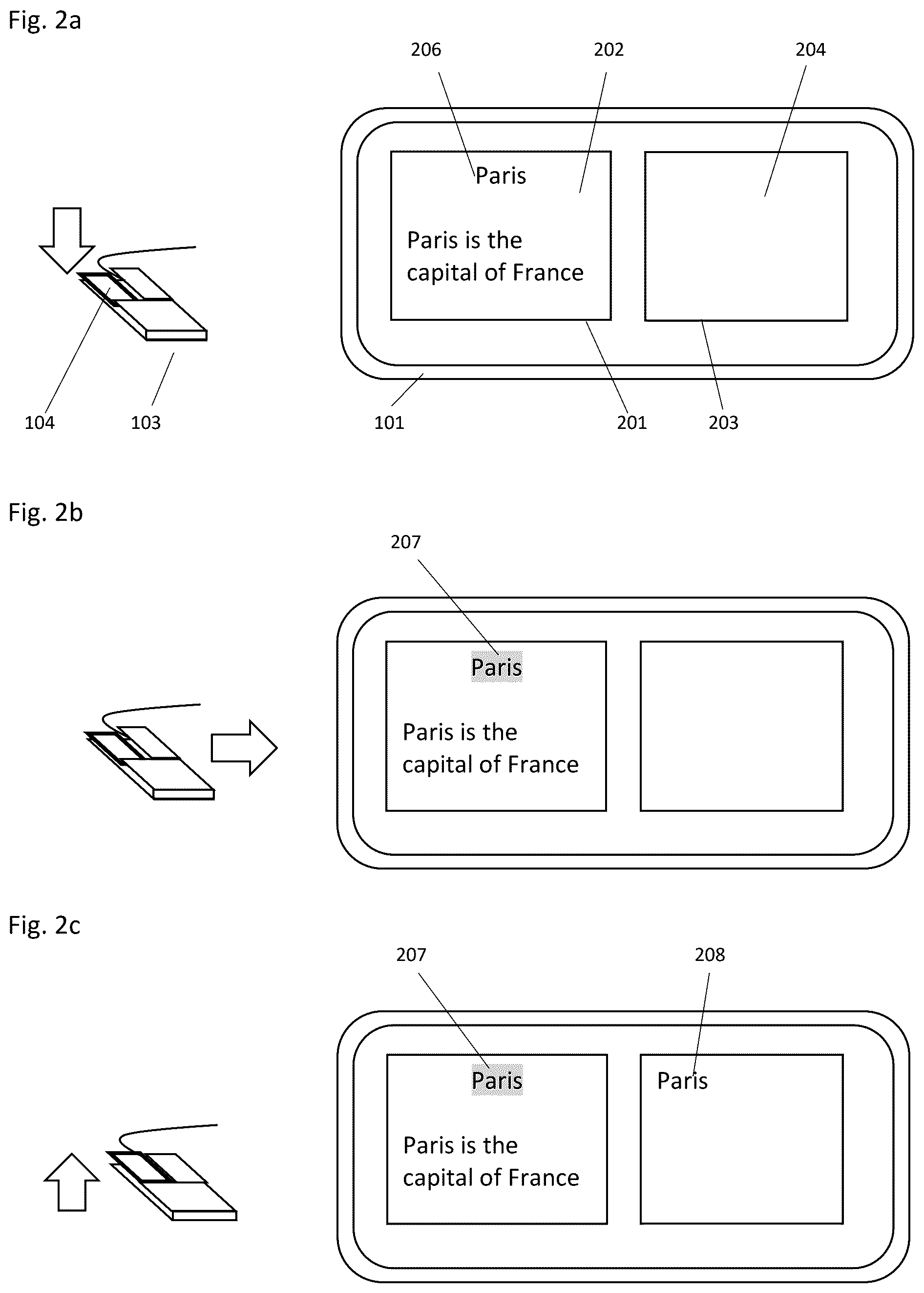 Patent US12602145 Figure 2 – Mouse and keyboard functionality for efficient extraction of content