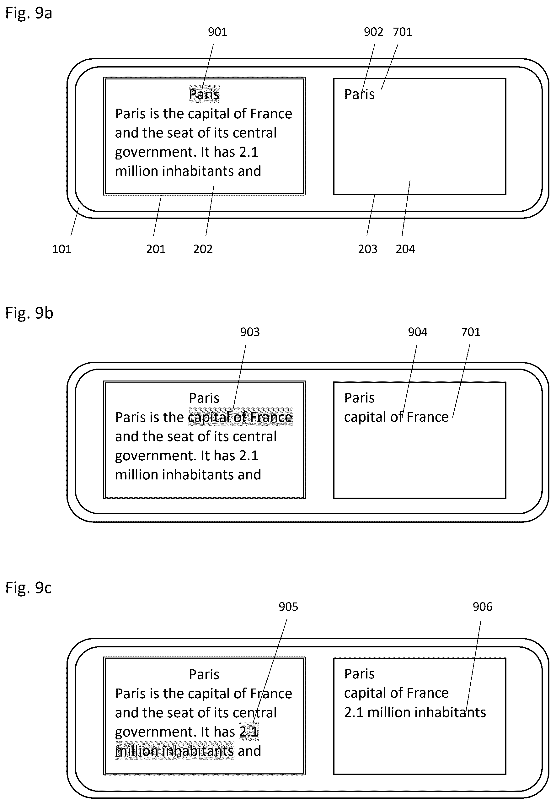 Patent US12602145 Figure 11 – Mouse and keyboard functionality for efficient extraction of content