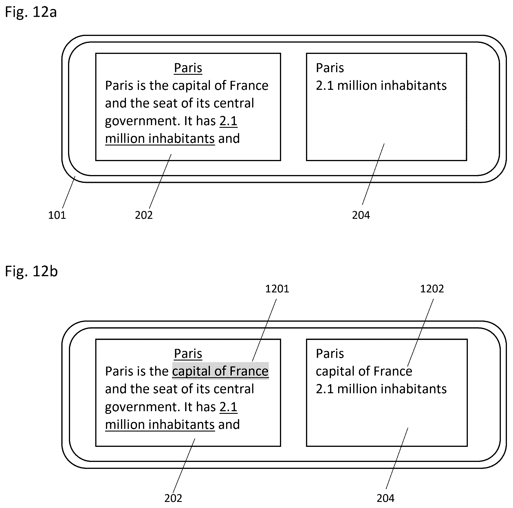 Patent US12602145 Figure 14 – Mouse and keyboard functionality for efficient extraction of content