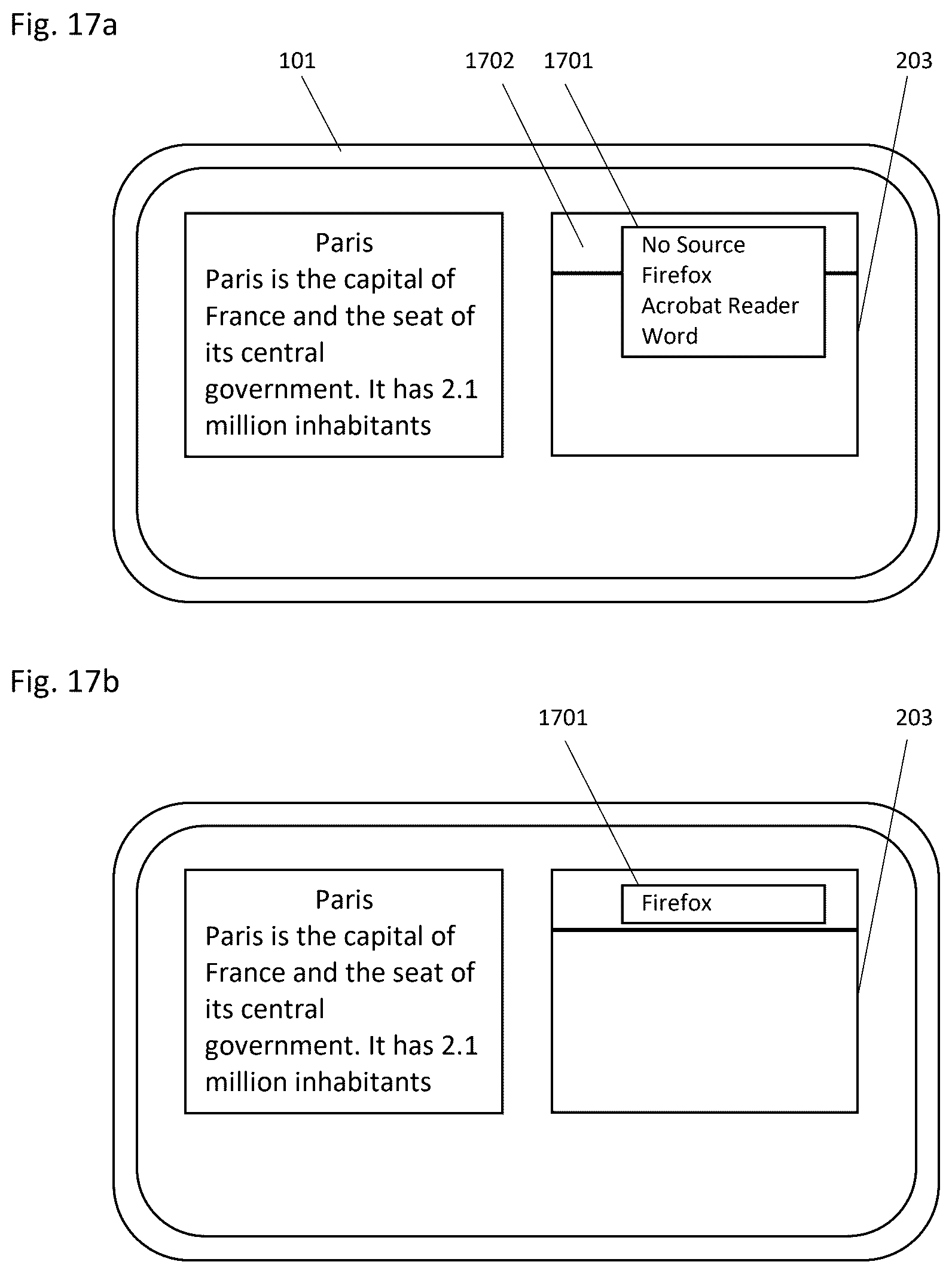 Patent US12602145 Figure 19 – Mouse and keyboard functionality for efficient extraction of content