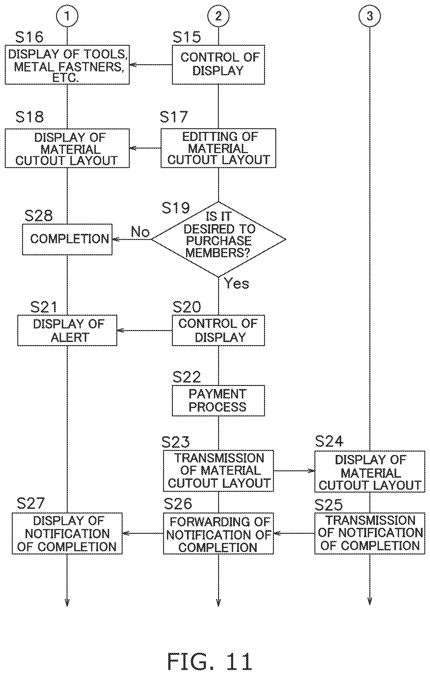 Patent US12602146 Figure 11 – Assembly fabrication assisting method, assembly fabrication assisting system, and non-transitory computer-readable medium