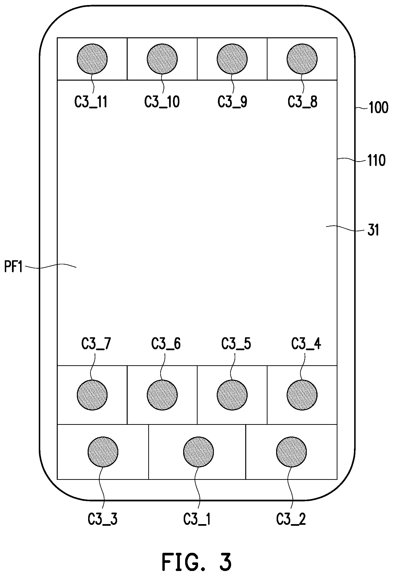 Patent US12602151 Figure 2 – Mobile electronic device and operation interface adjustment method thereof based on handedness status and frequency of use