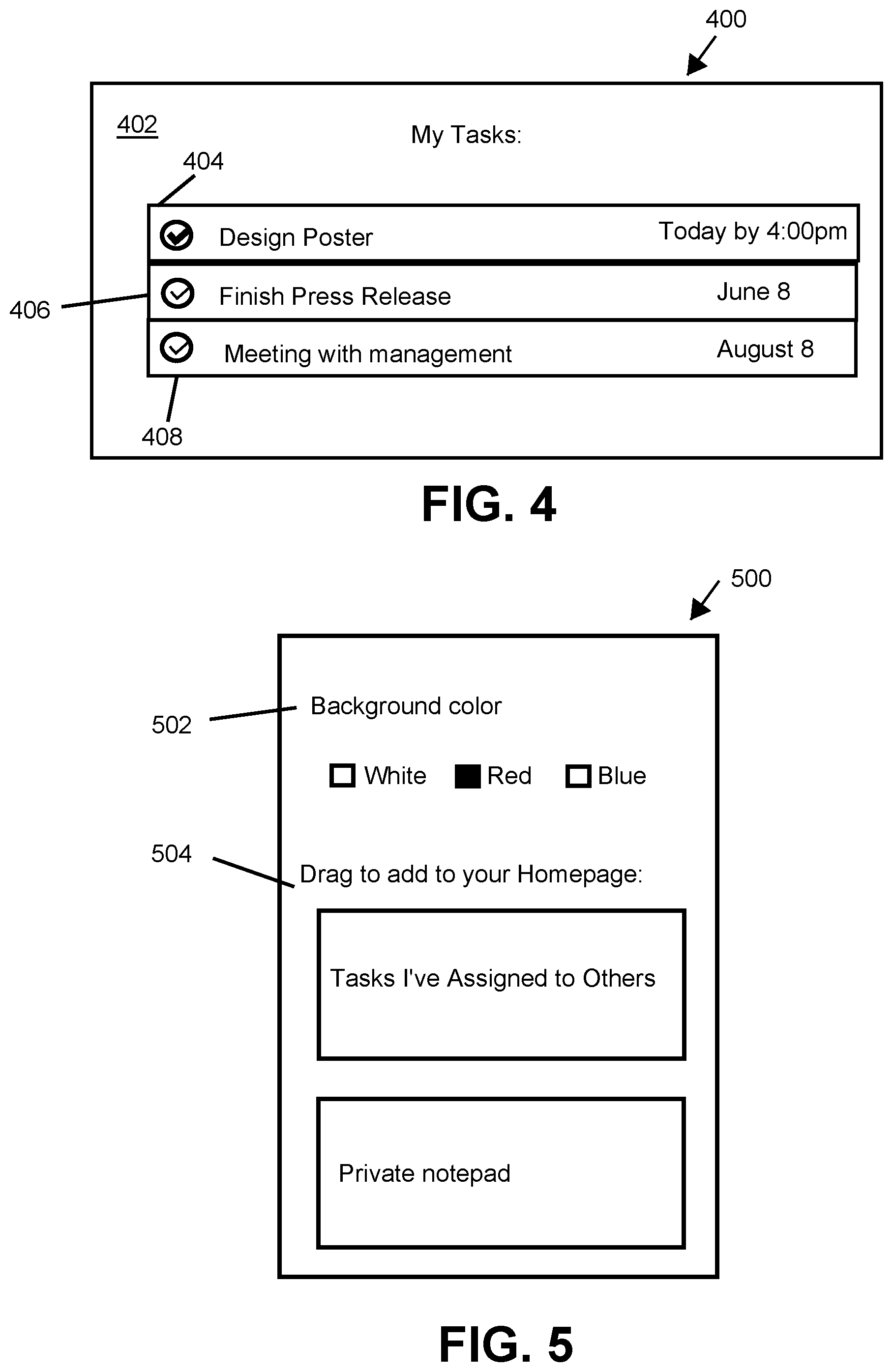 Patent US12602152 Figure 4 – Systems and methods to provide personalized graphical user interfaces within a collaboration environment
