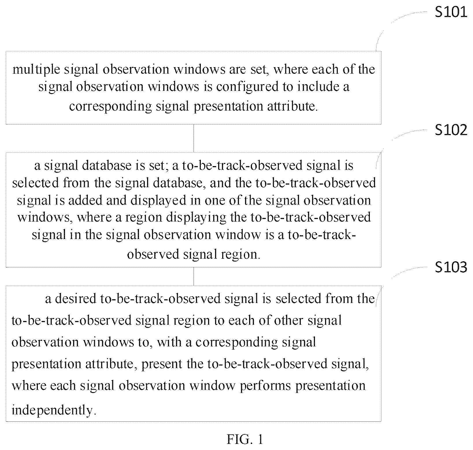 Patent US12602153 Figure 1 – Signal tracking and observation system and method