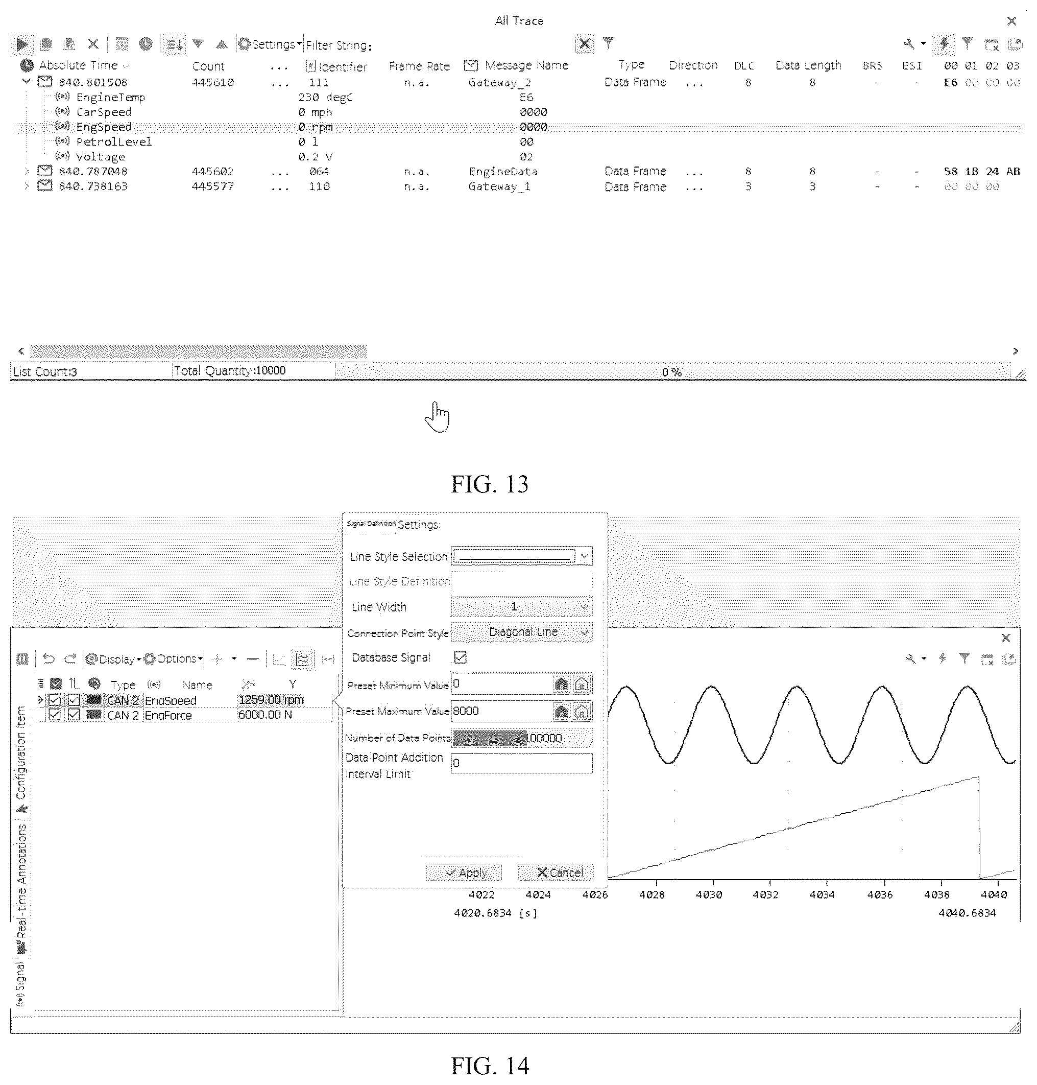 Patent US12602153 Figure 8 – Signal tracking and observation system and method