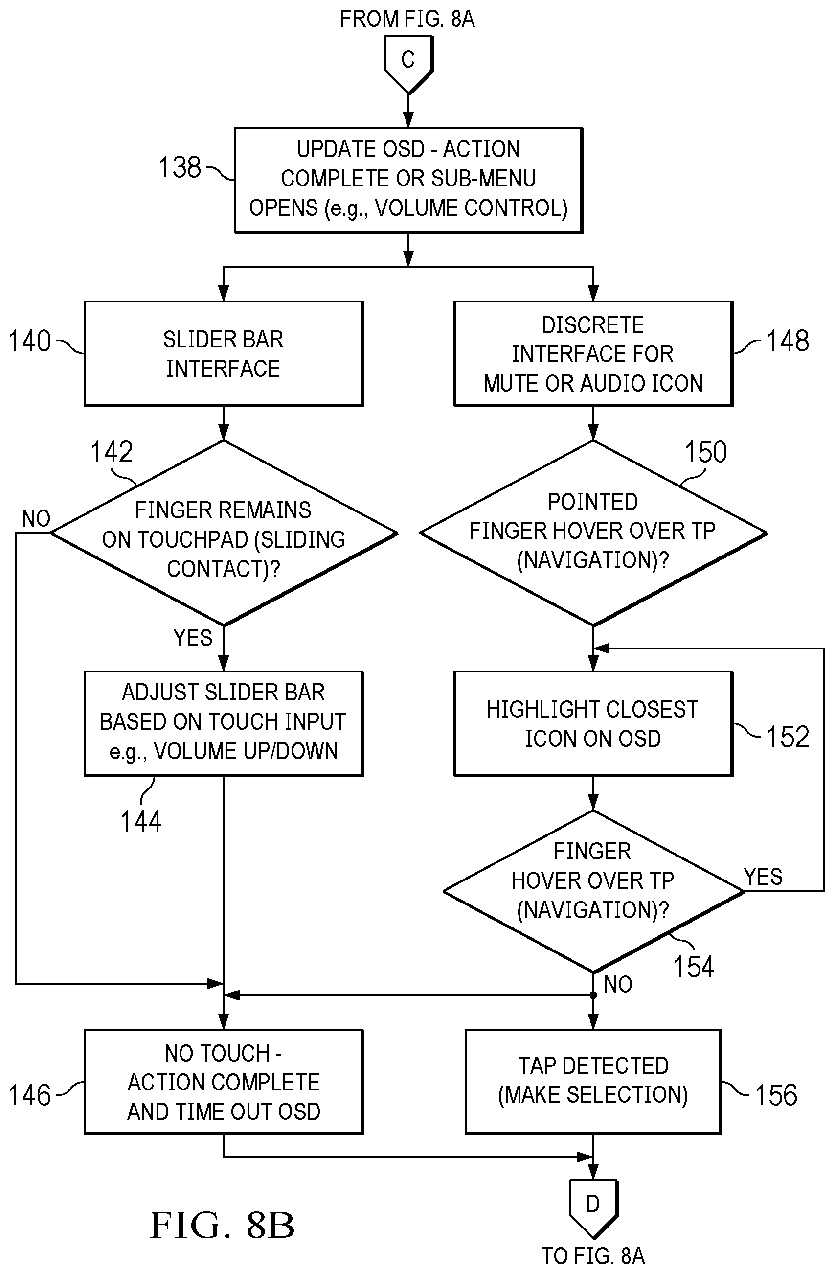 Patent US12602156 Figure 10 – Information handling system touch detection palm rest to support touch function row