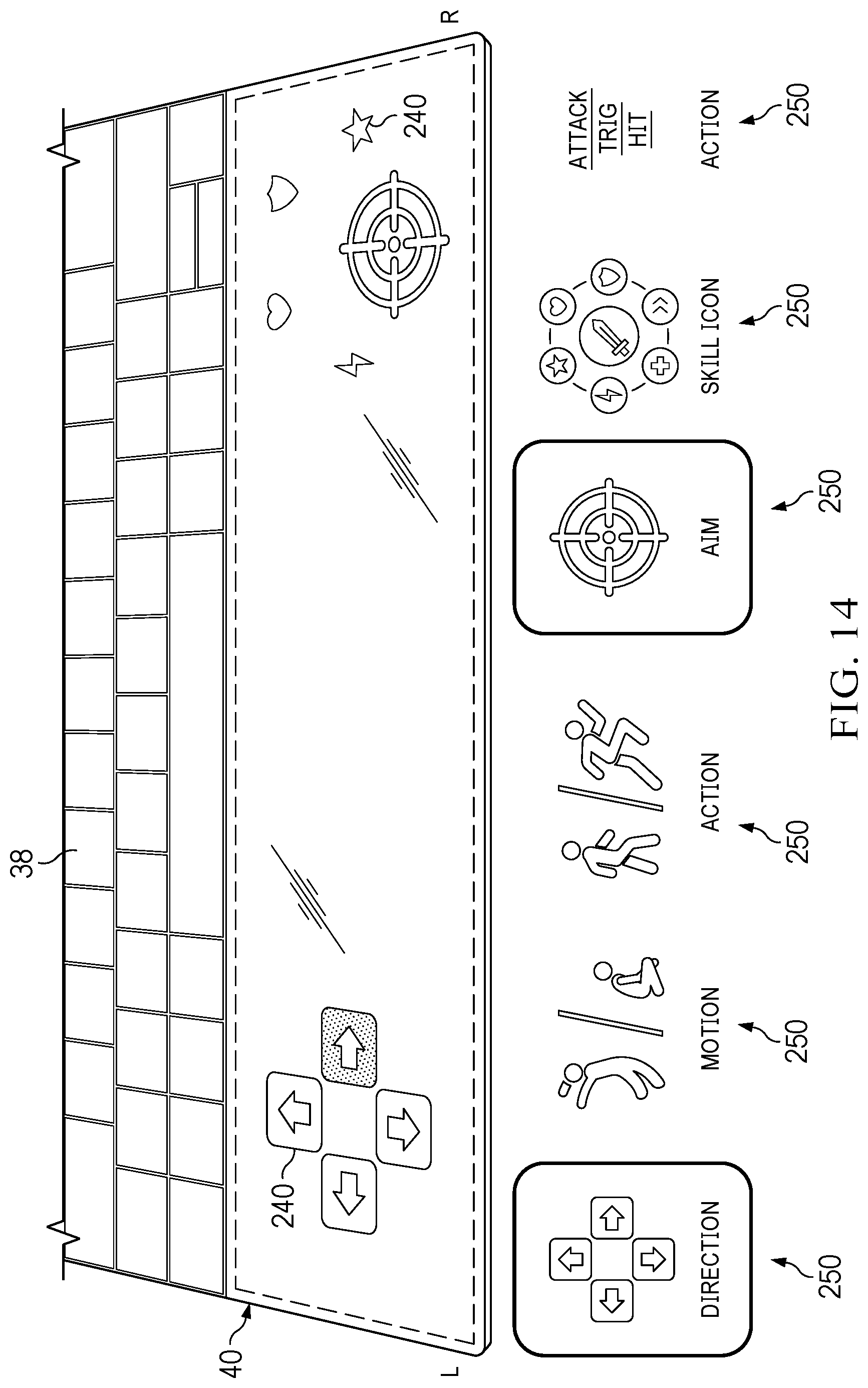 Patent US12602156 Figure 18 – Information handling system touch detection palm rest to support touch function row