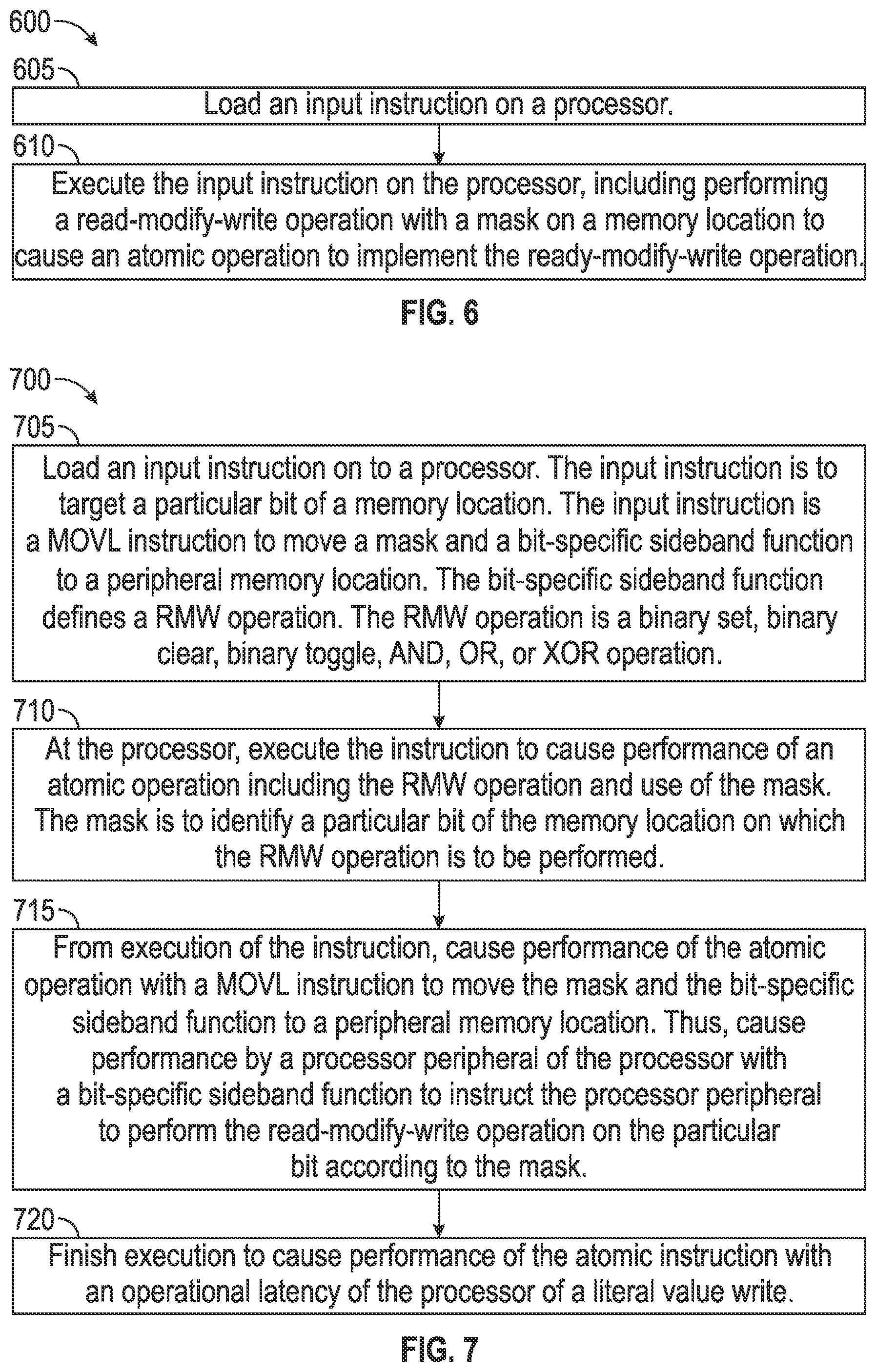 Patent US12602161 Figure 6 – Accelerated read, modify, write operations