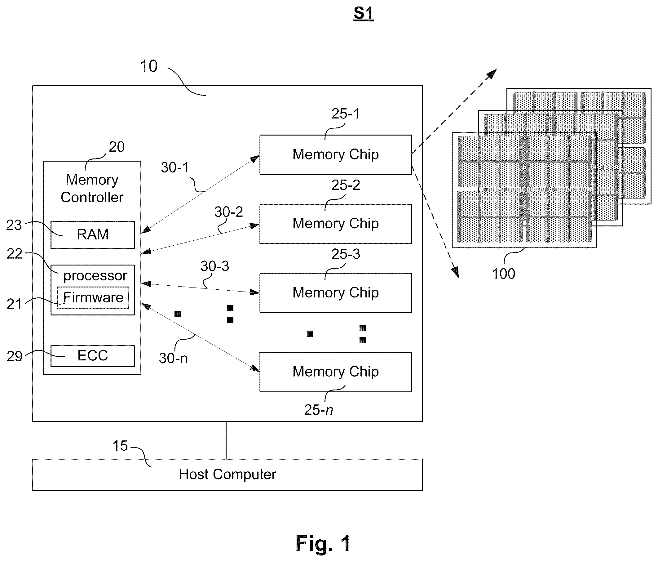 Patent US12602165 Figure 1 – Method of improving programming operations in 3D NAND systems