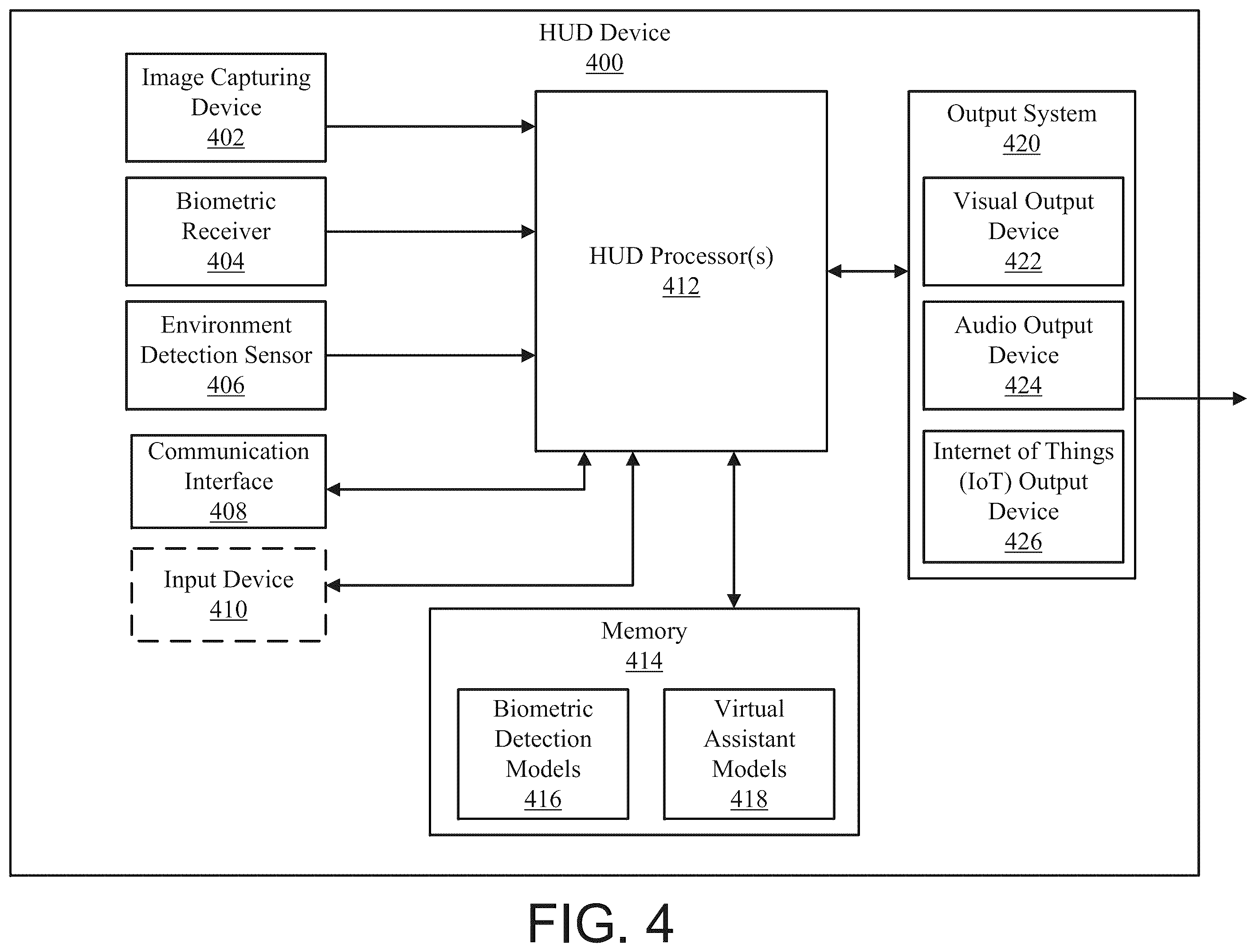 Patent US12602193 Figure 4 – Methods and systems for virtual assistance using a device