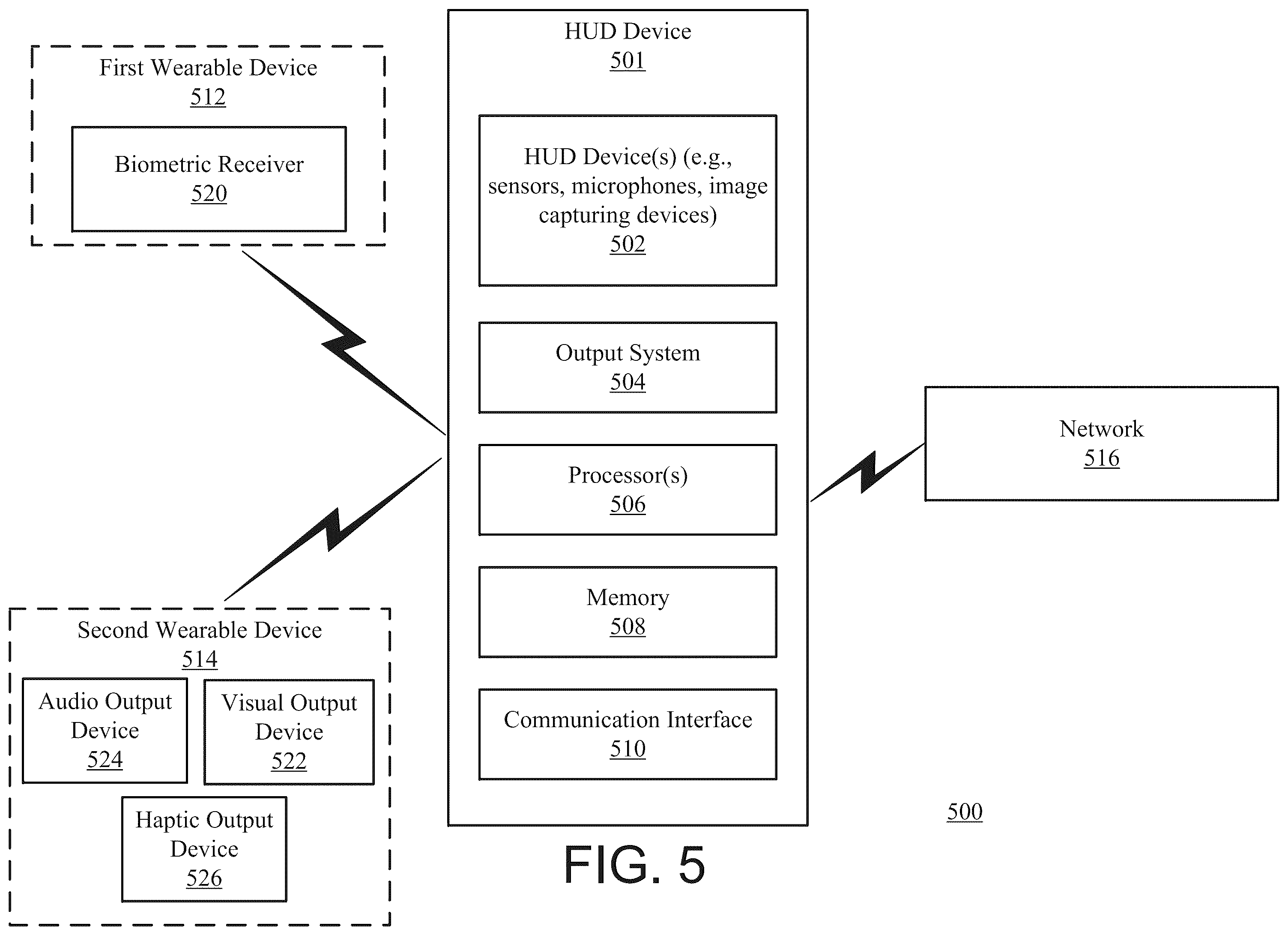 Patent US12602193 Figure 5 – Methods and systems for virtual assistance using a device