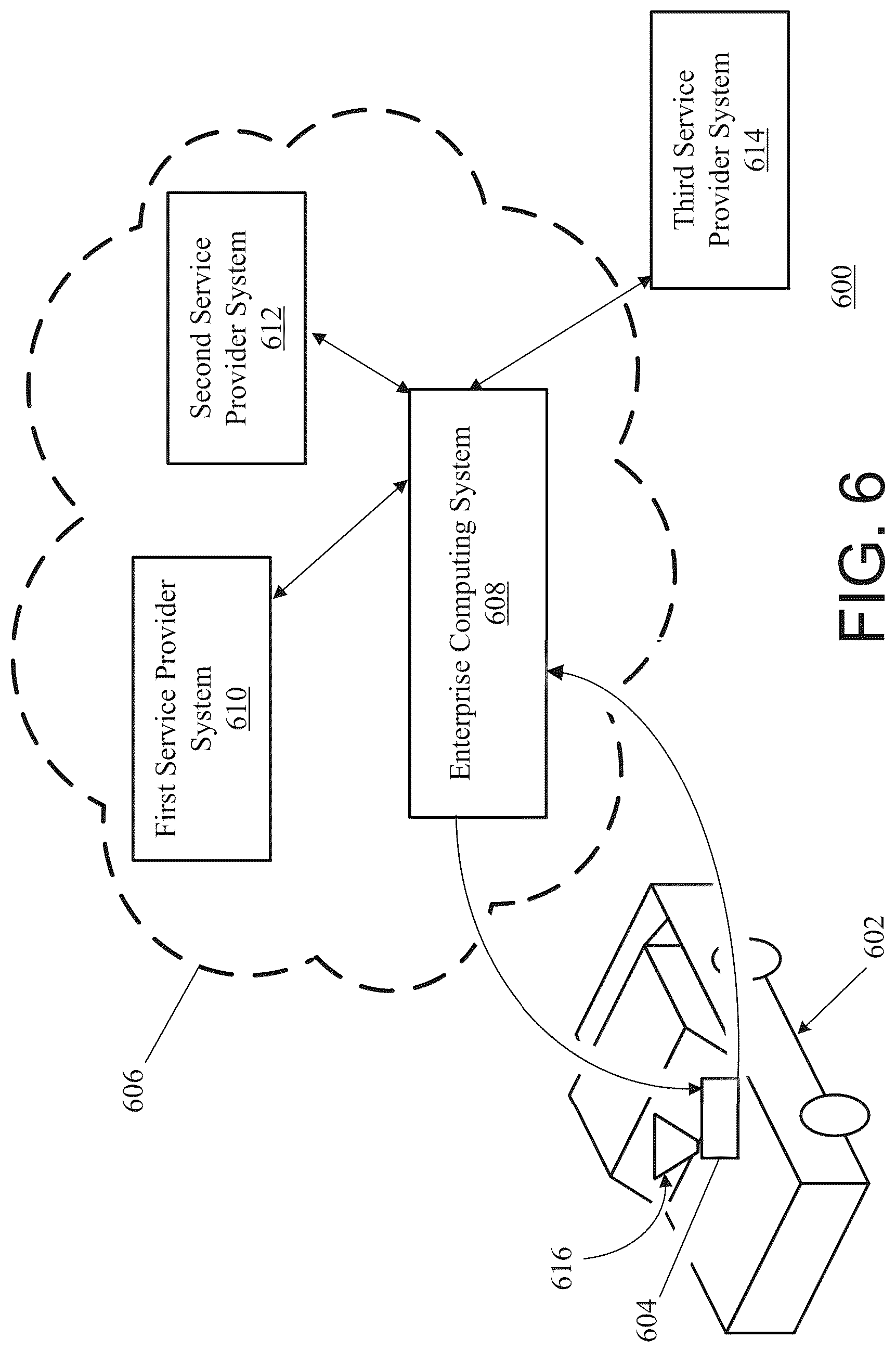 Patent US12602193 Figure 6 – Methods and systems for virtual assistance using a device