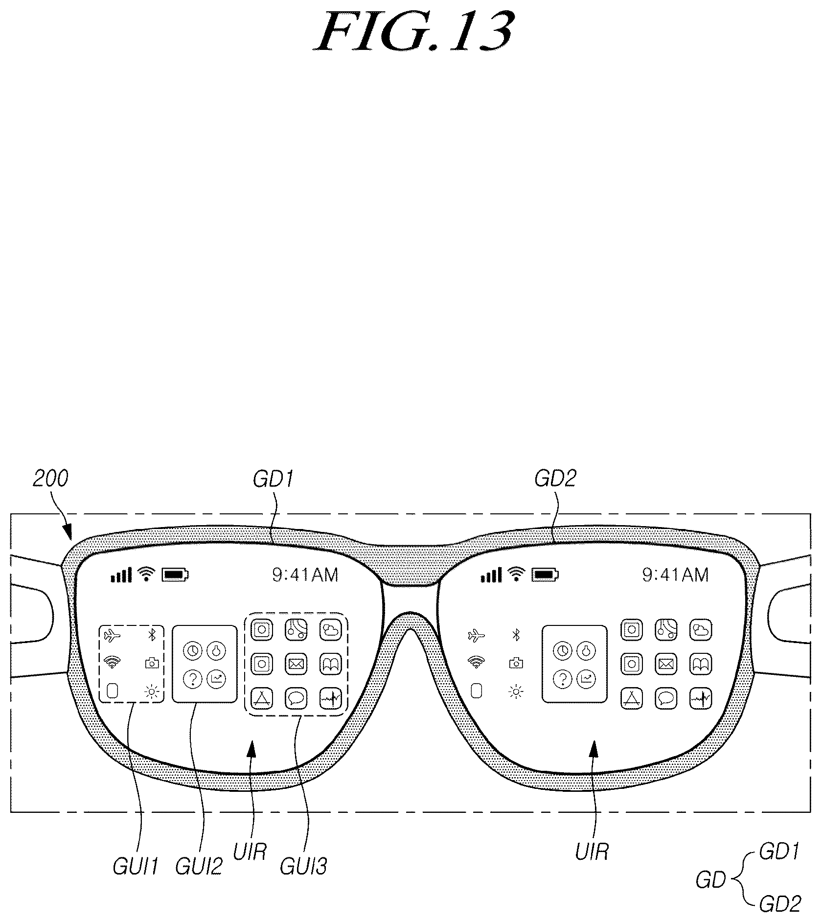 Patent US12602194 Figure 13 – XR device, electronic device and control method thereof