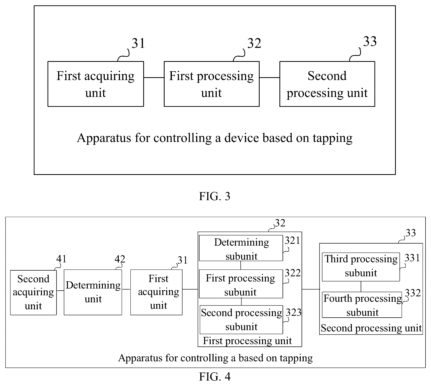 Patent US12602195 Figure 3 – Method and apparatus for controlling device based on tapping and storage medium