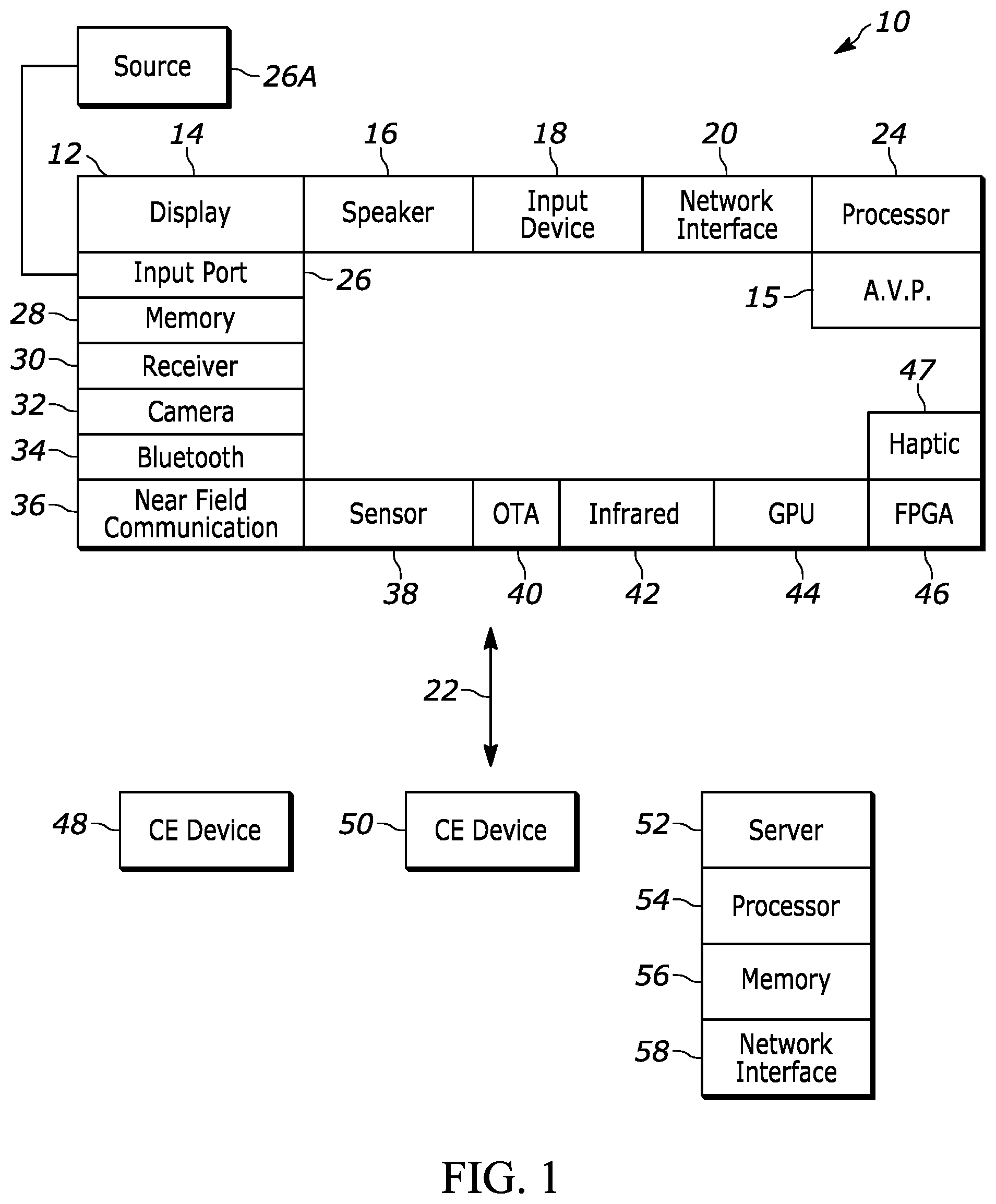 Patent US12602197 — Configuration of platform application with audio profile of a user — Figure 1
