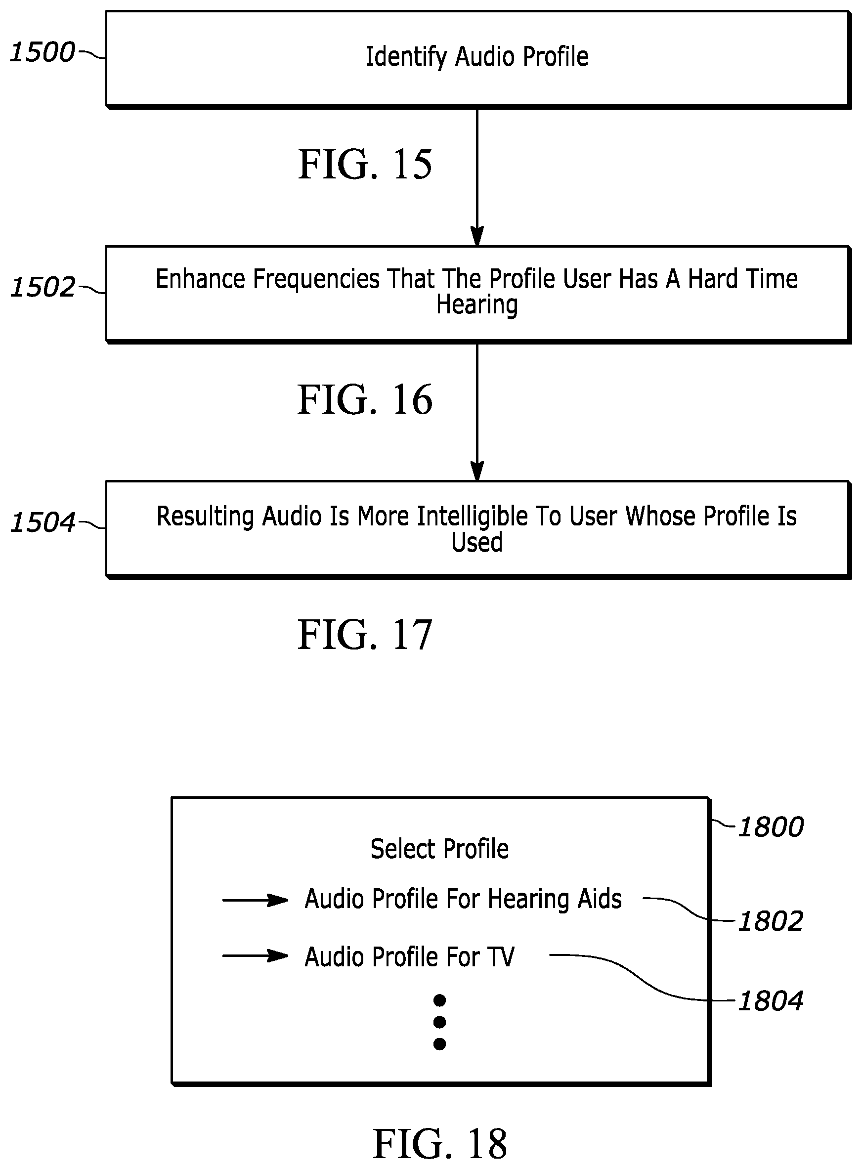 Patent US12602197 Figure 10 – Configuration of platform application with audio profile of a user
