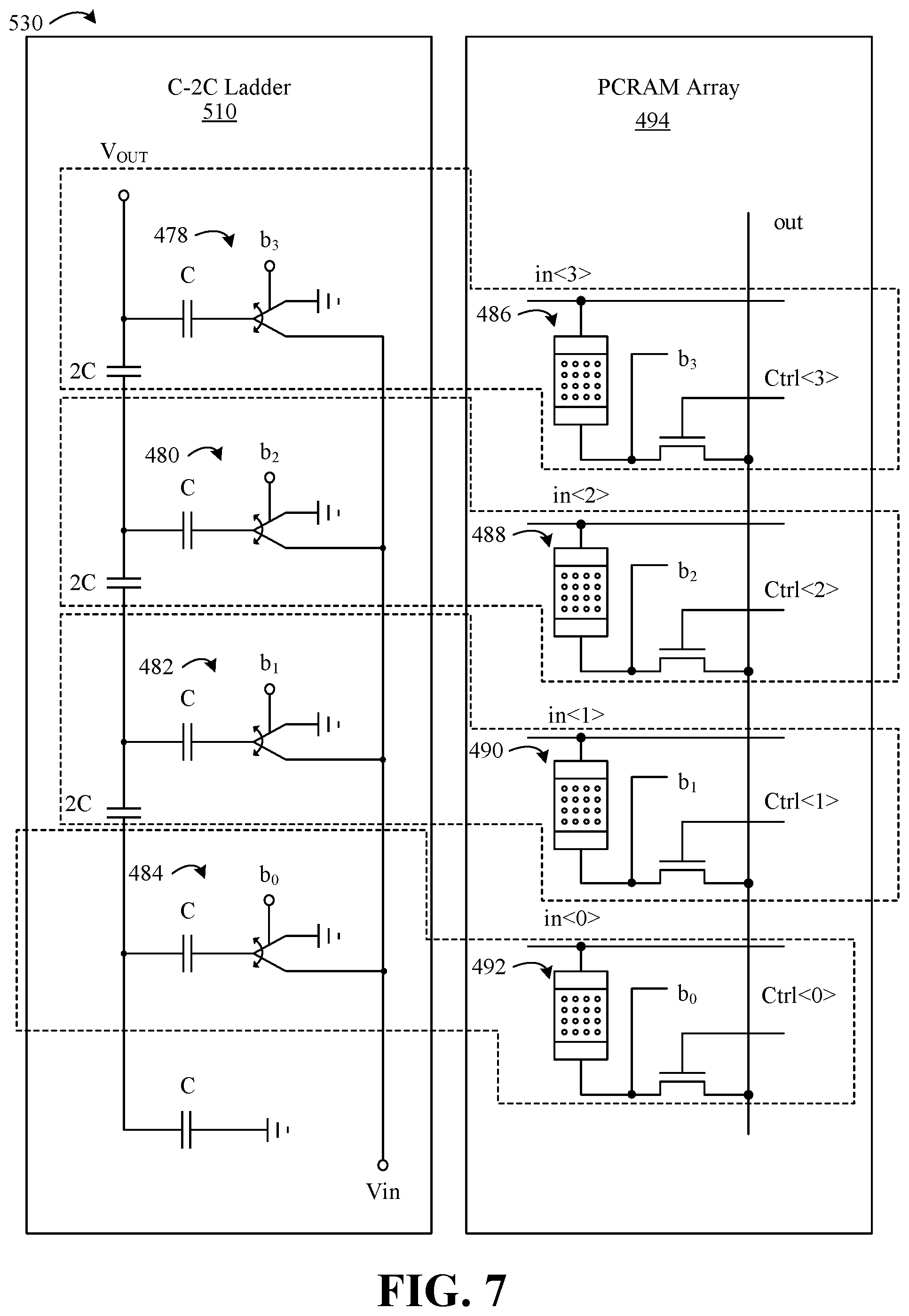 Patent US12602200 Figure 9 – Analog multiply-accumulate unit for multibit in-memory cell computing
