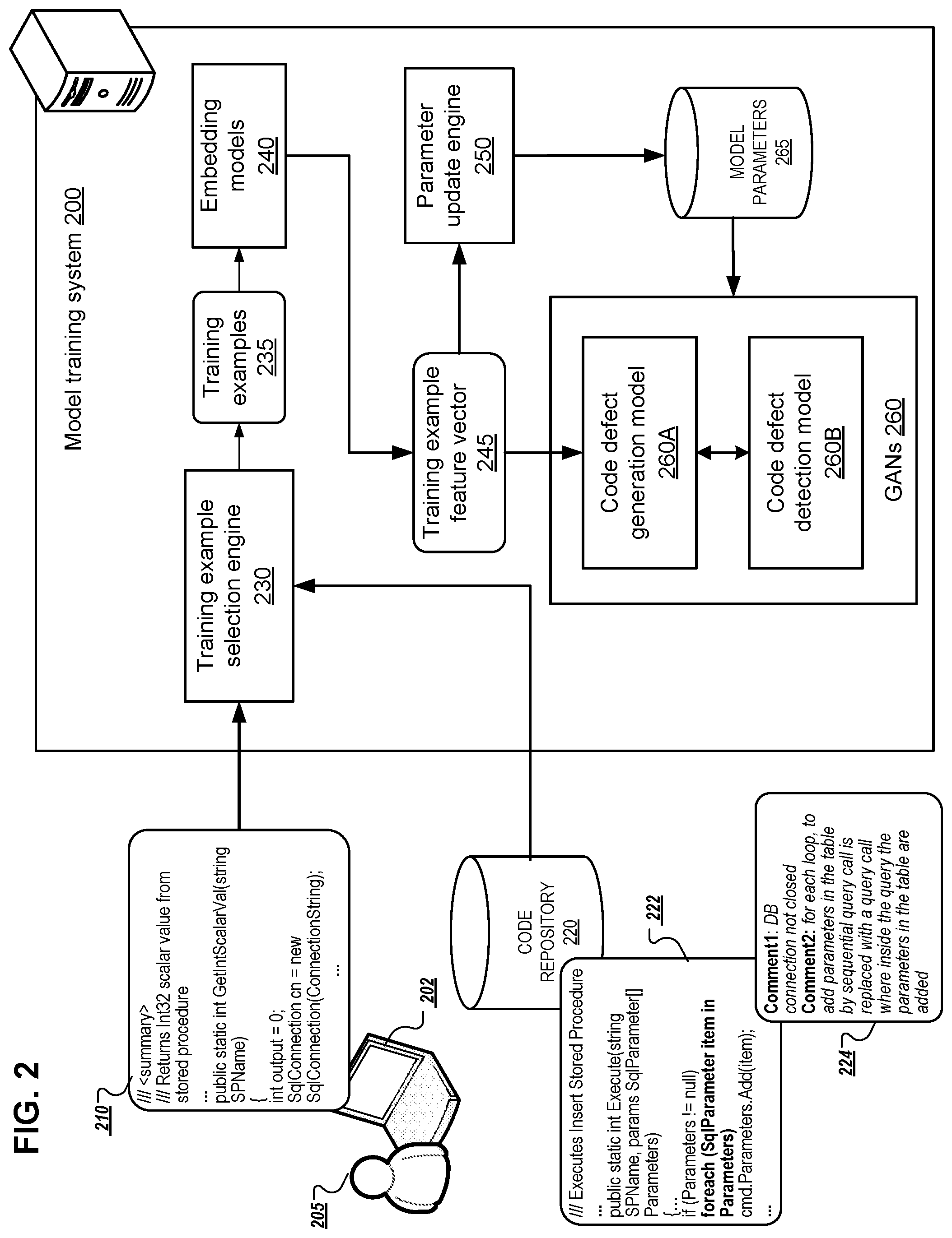 Patent US12602214 Figure 2 – Dynamic evaluation and improvement of energy efficiency of computer code