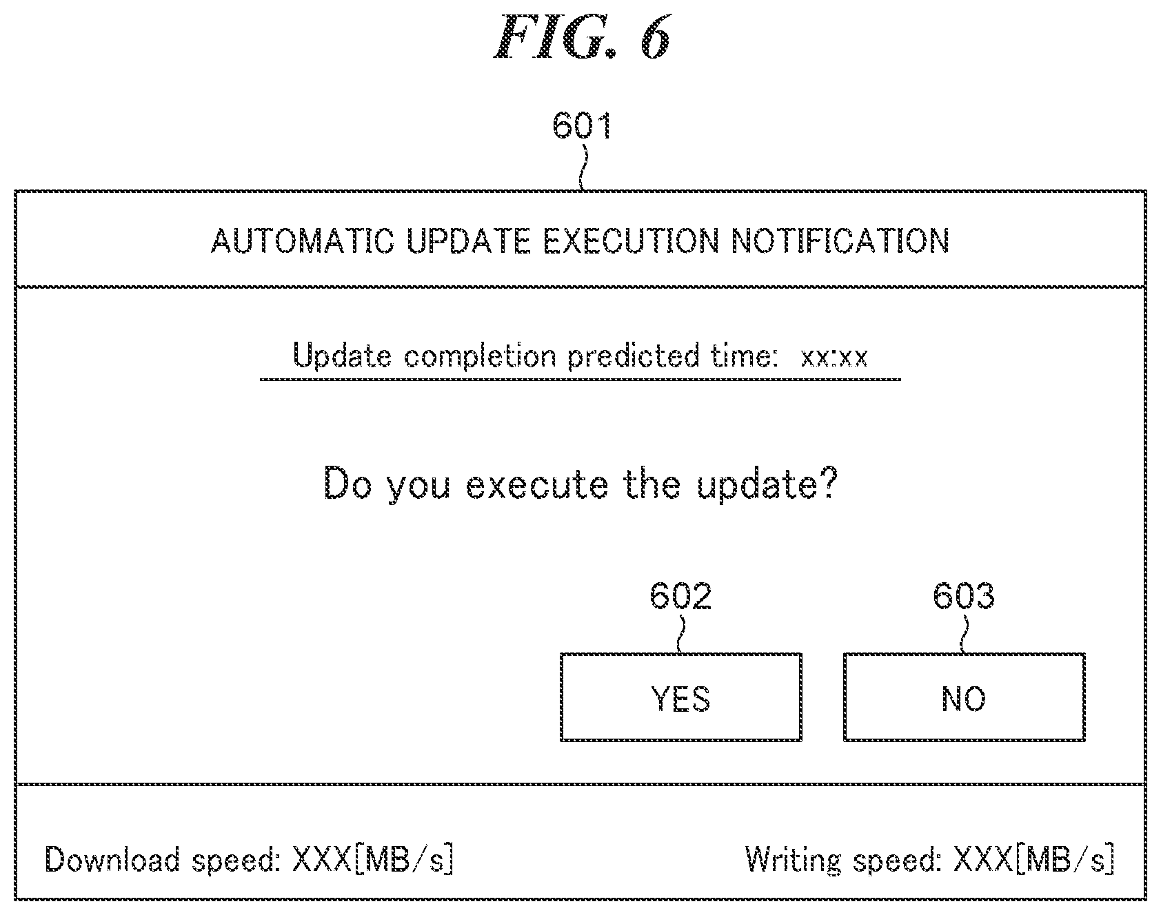 Patent US12602219 Figure 6 – Information processing apparatus capable of preventing delay of execution of periodically executed processing, method of controlling information processing apparatus, and storage medium